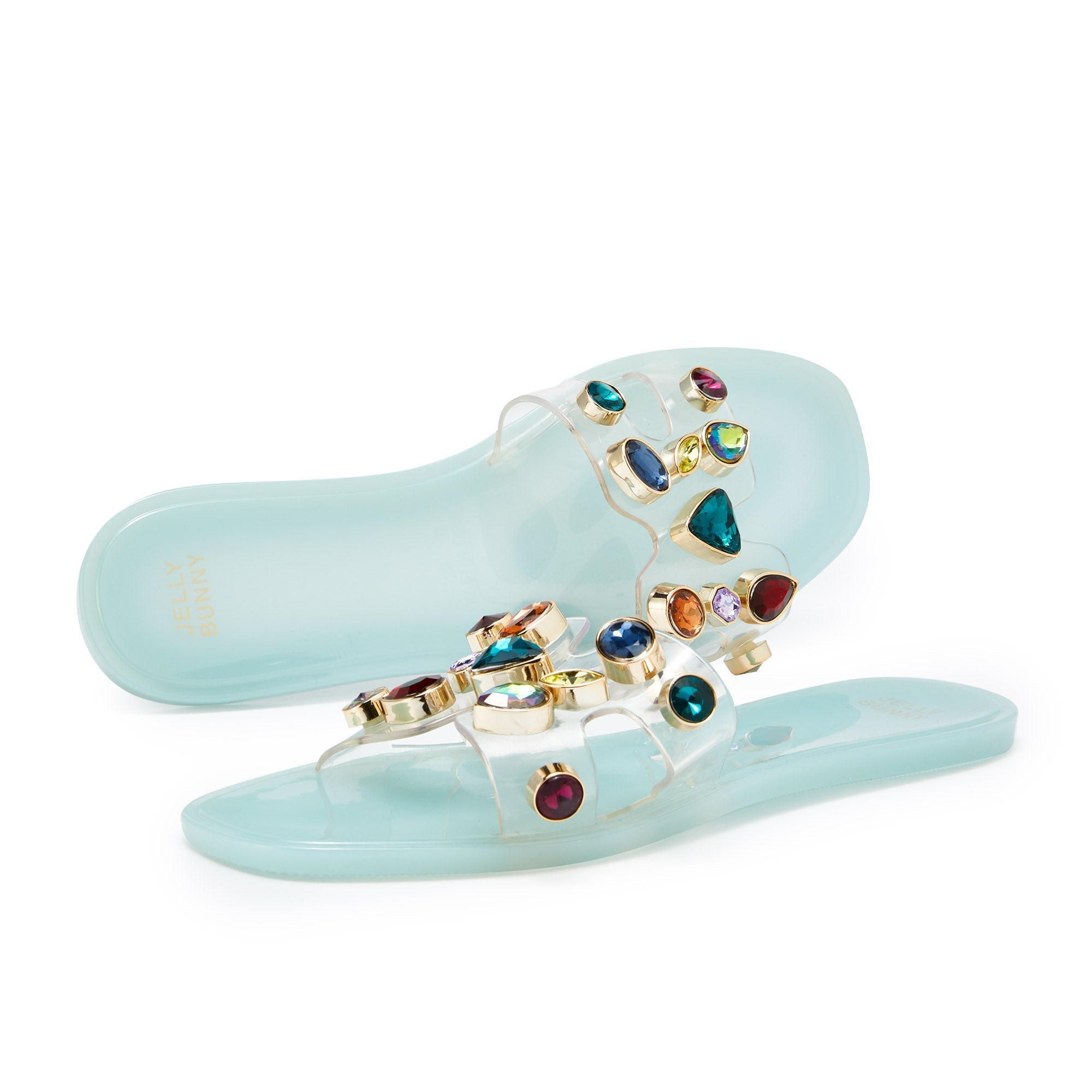 Donna Light Patent Blue