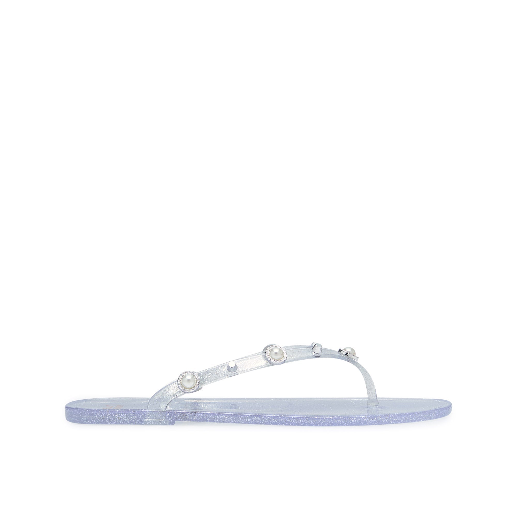 Elena Pearl Flip Flops Sliver