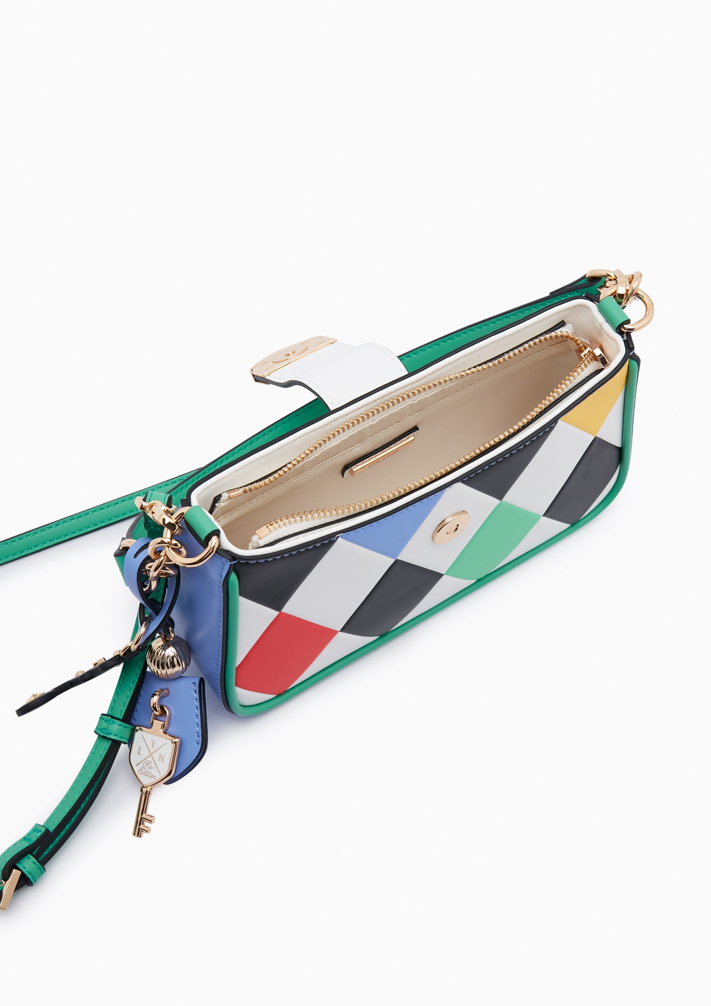 Re-Edit Wonder Ray Shoulder Bag S Multi Color