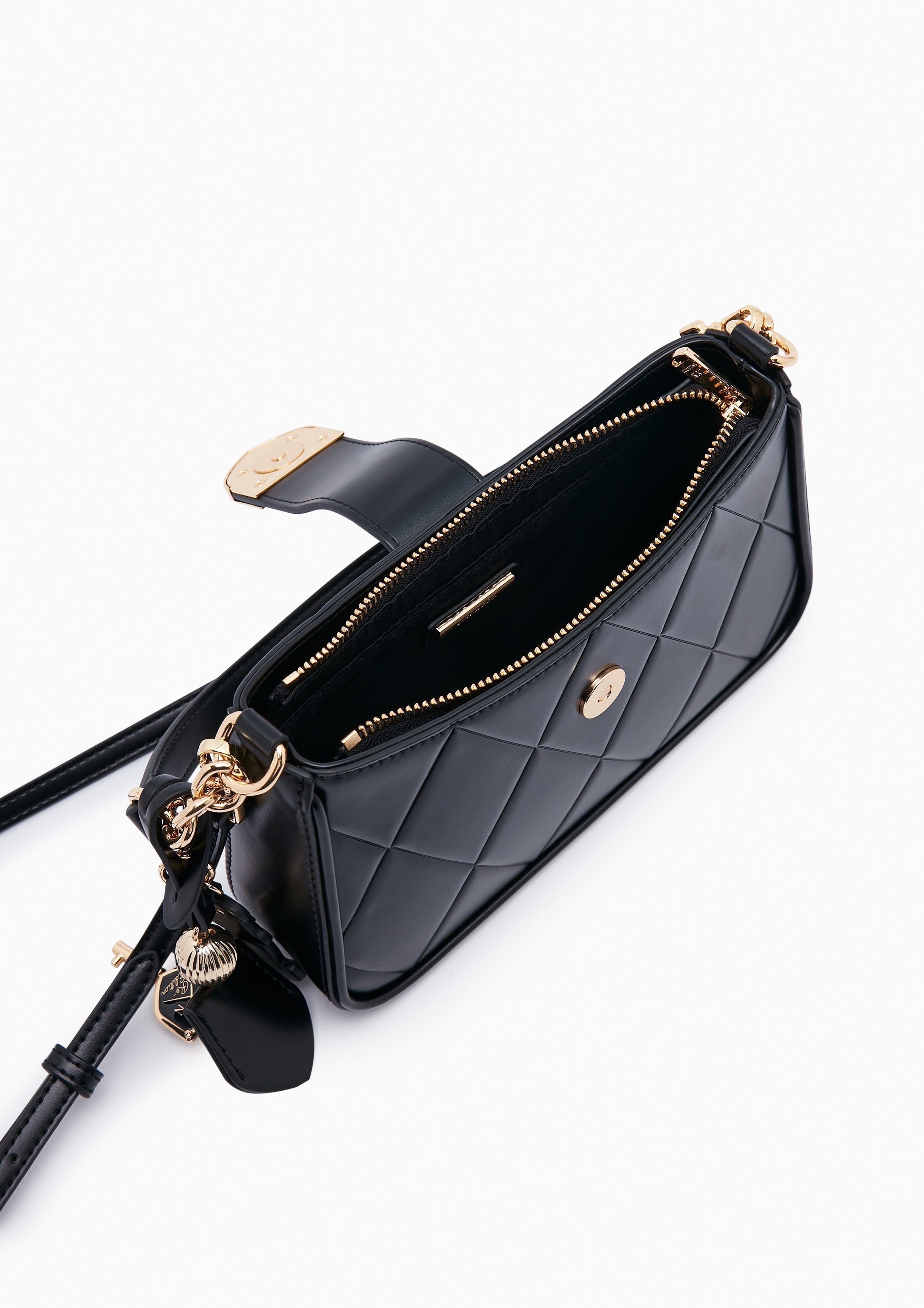 Re-Edit Wonder Ray Shoulder Bag S Black