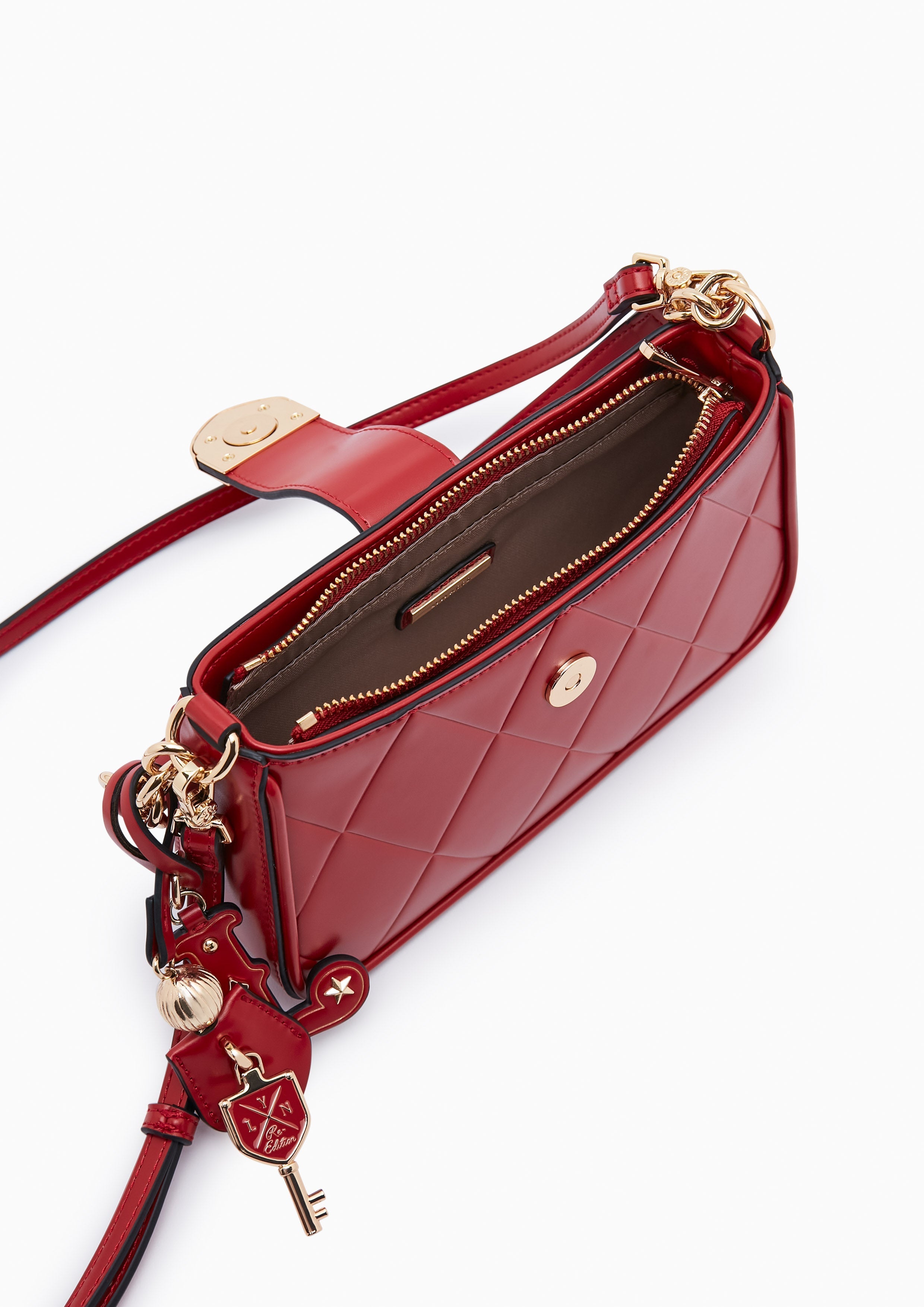 Re-Edit Wonder Ray Shoulder Bag S Red