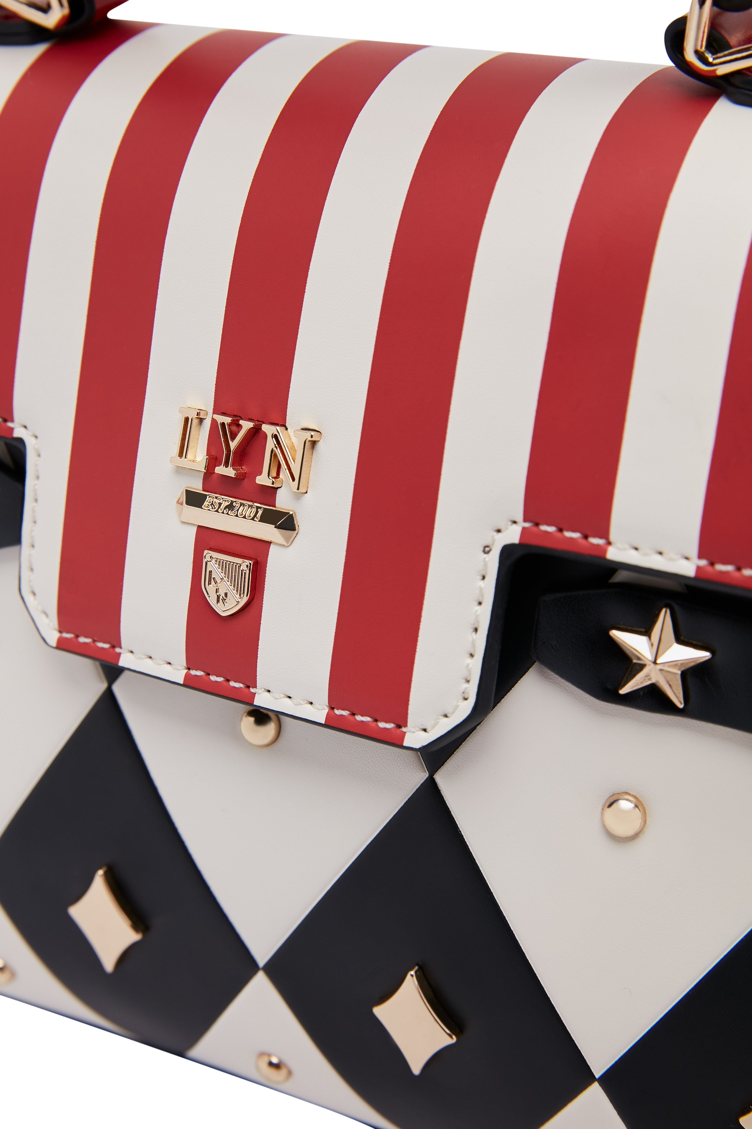 Re-Edit Wonder Ray Top Handle Bag S Black