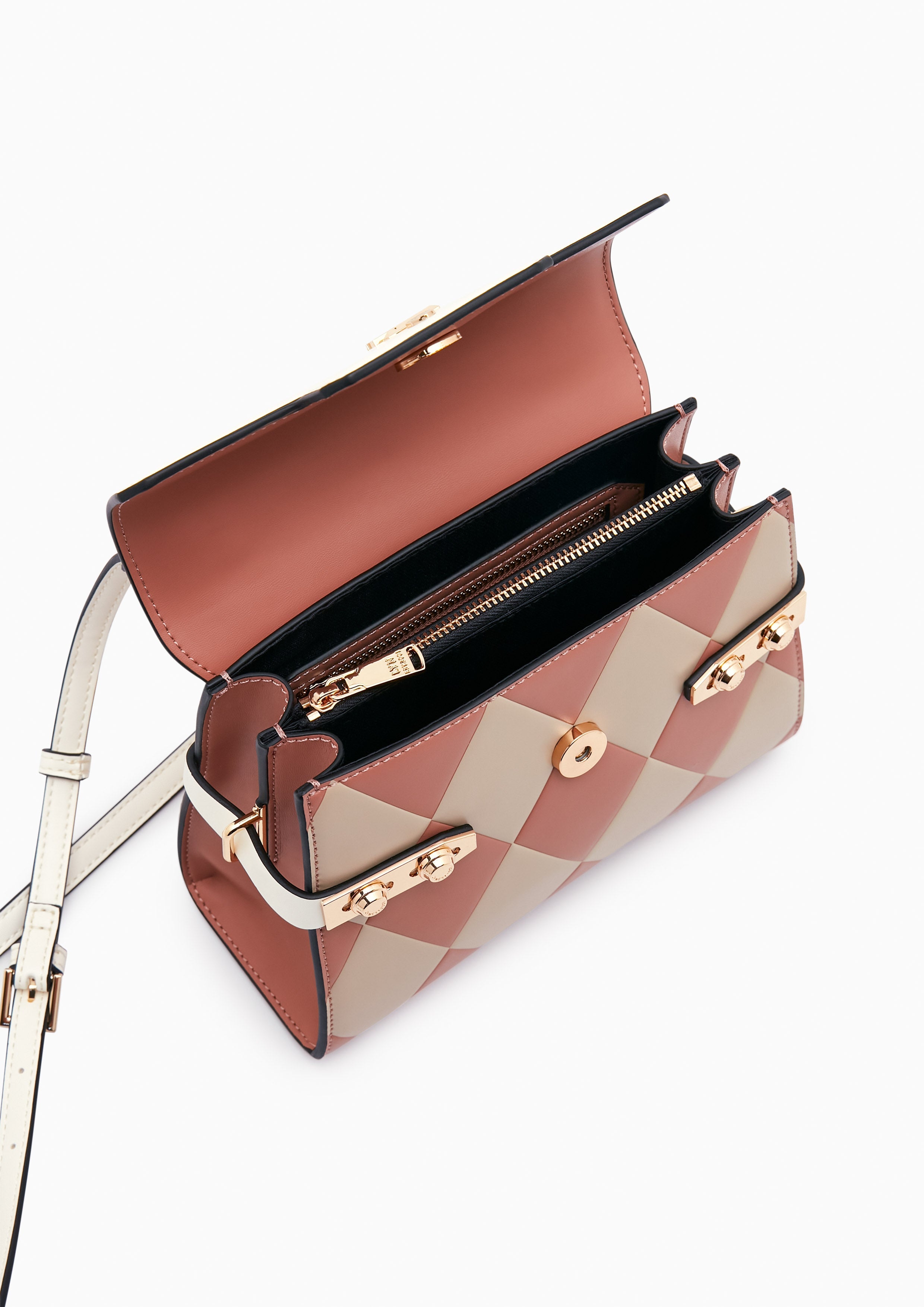 Re-Edit Wonder Ray Top Handle Bag S White