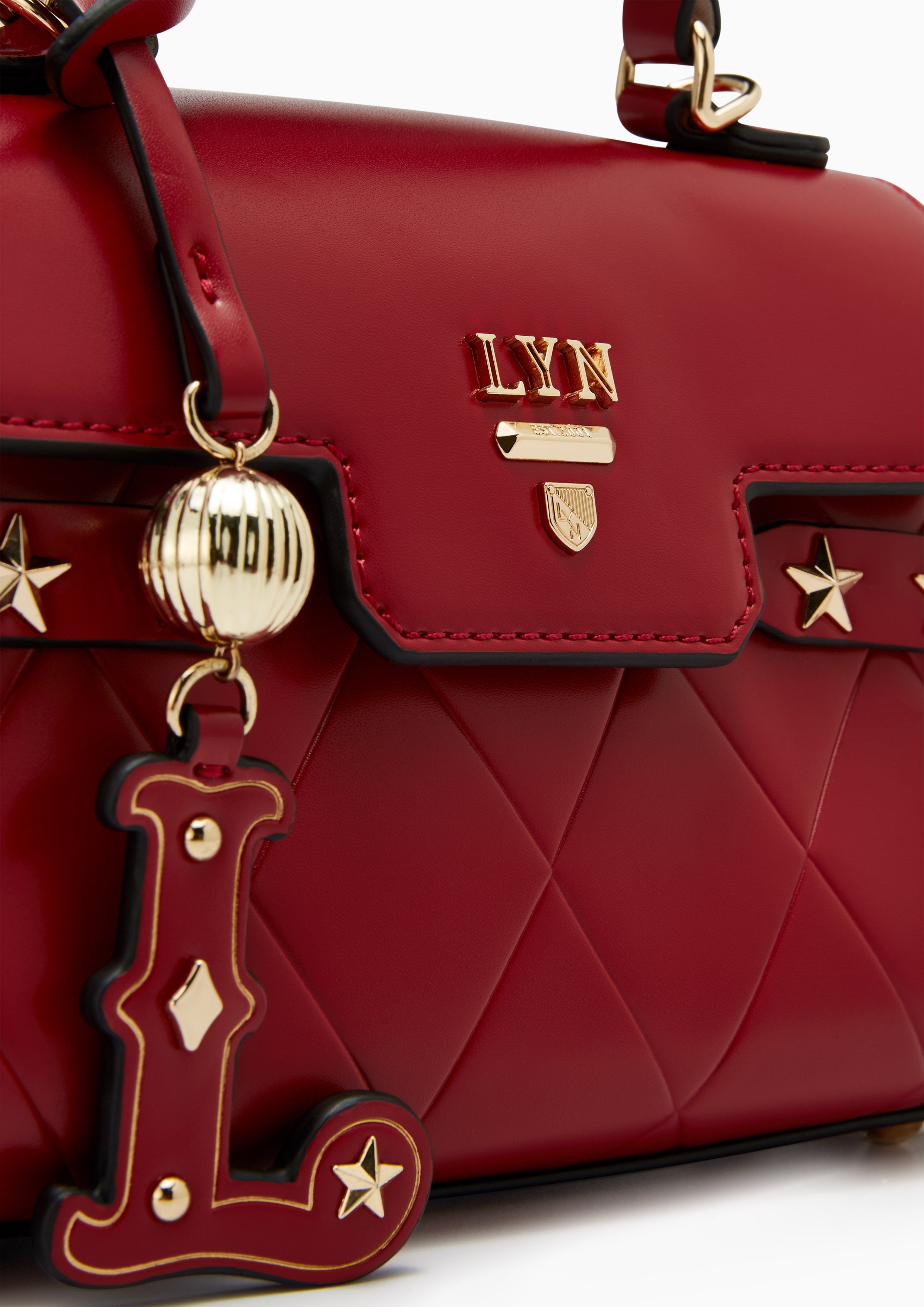 Re-Edit Wonder Ray Top Handle Bag Xs Red