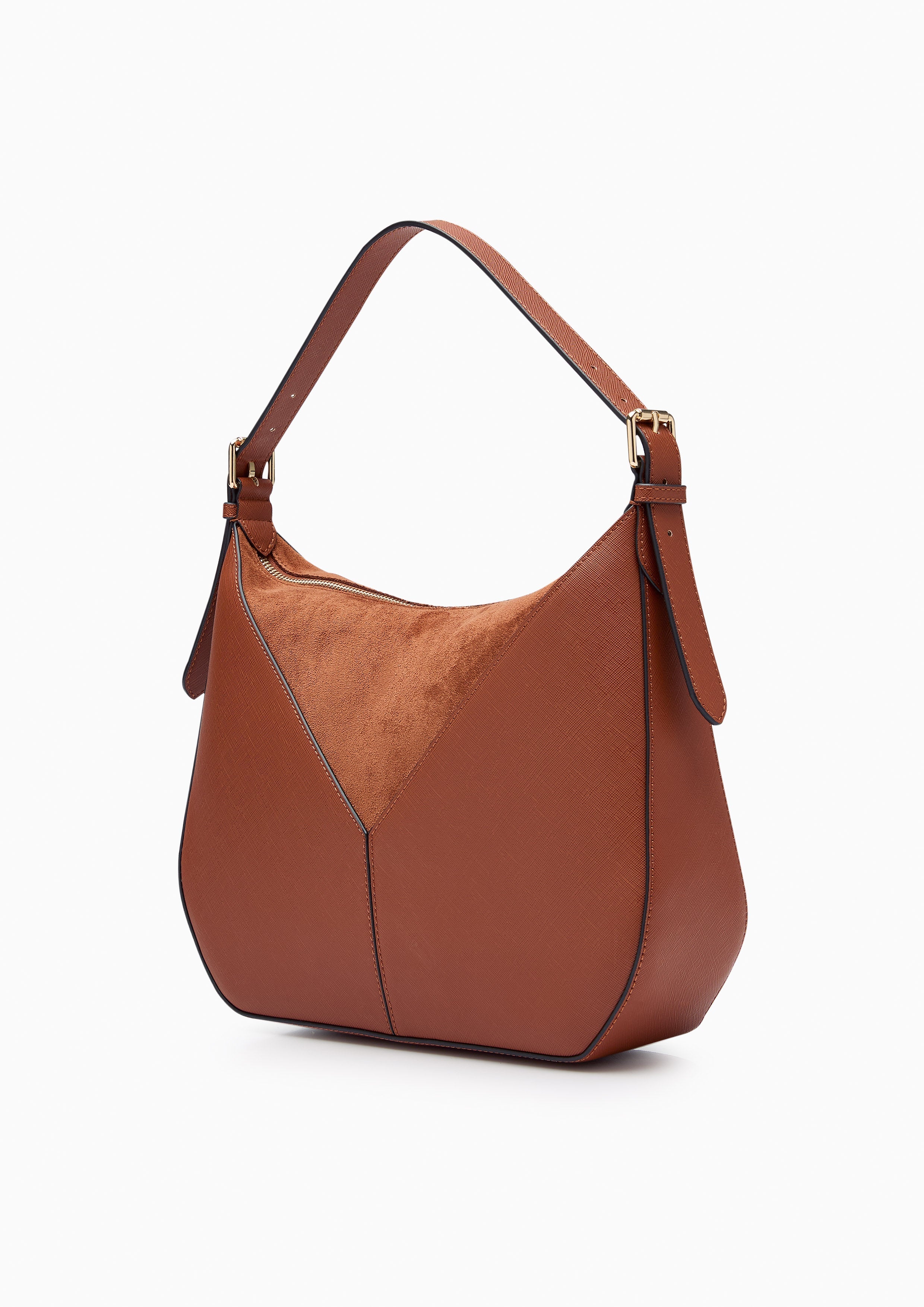 Poka Infinite M Shoulder Bag Brown