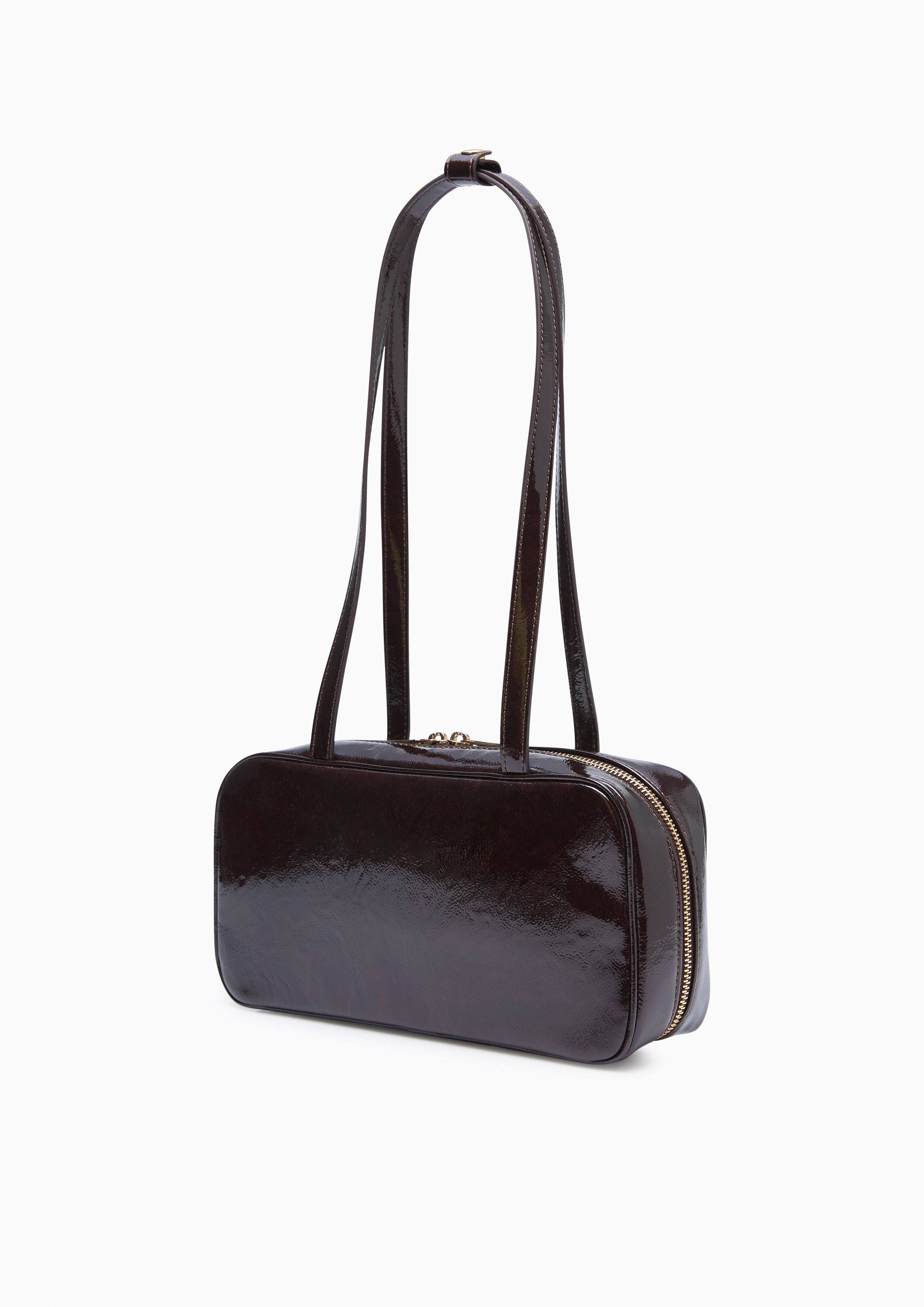 Megan M Shoulder Bag Dark Red
