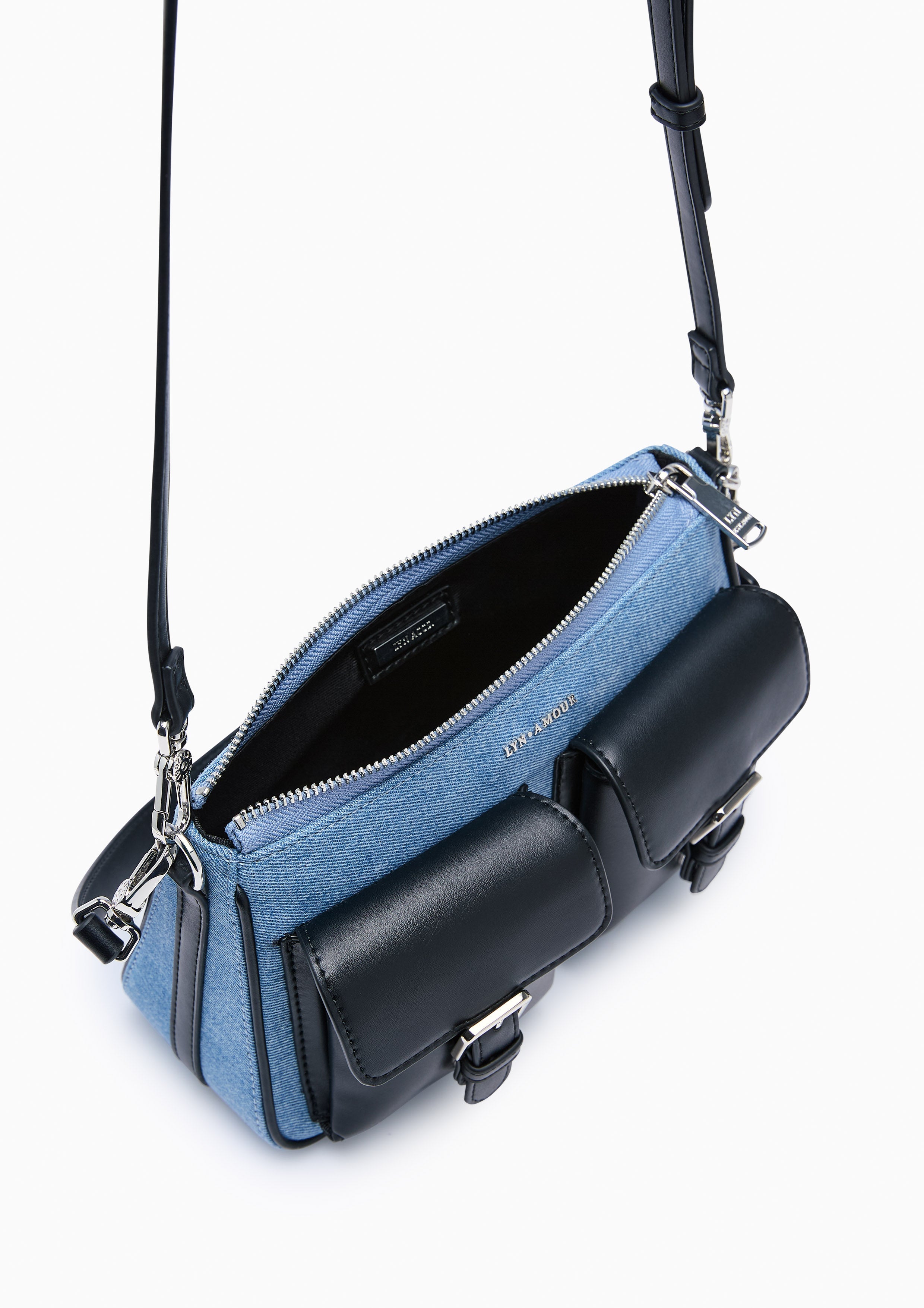Mila S Shoulder Bag Blue