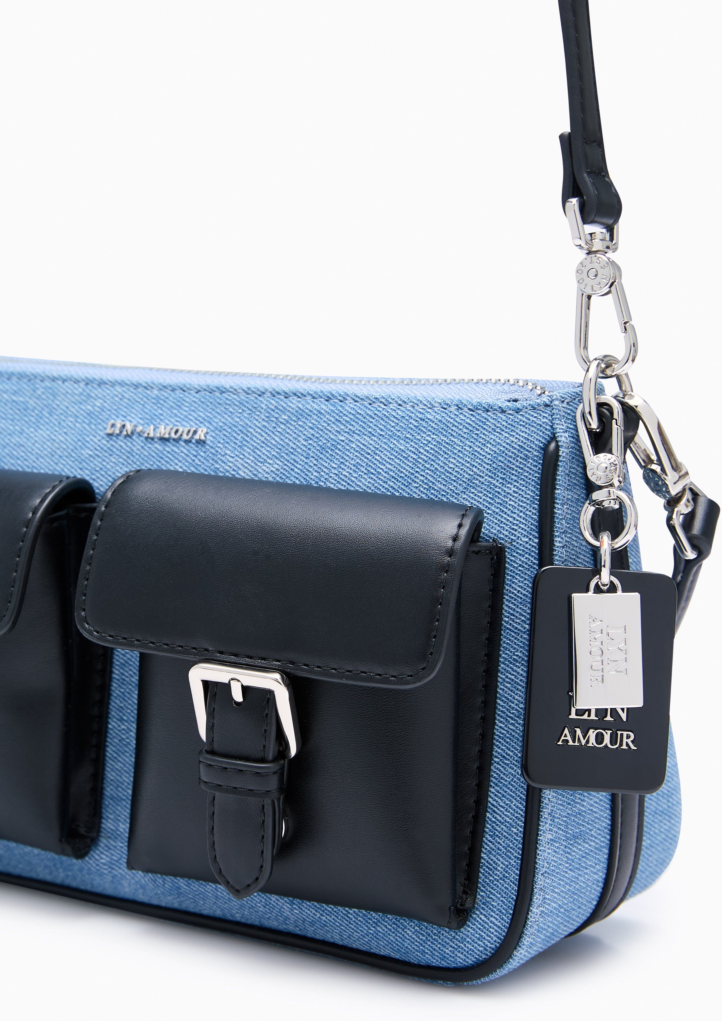Mila S Shoulder Bag Blue