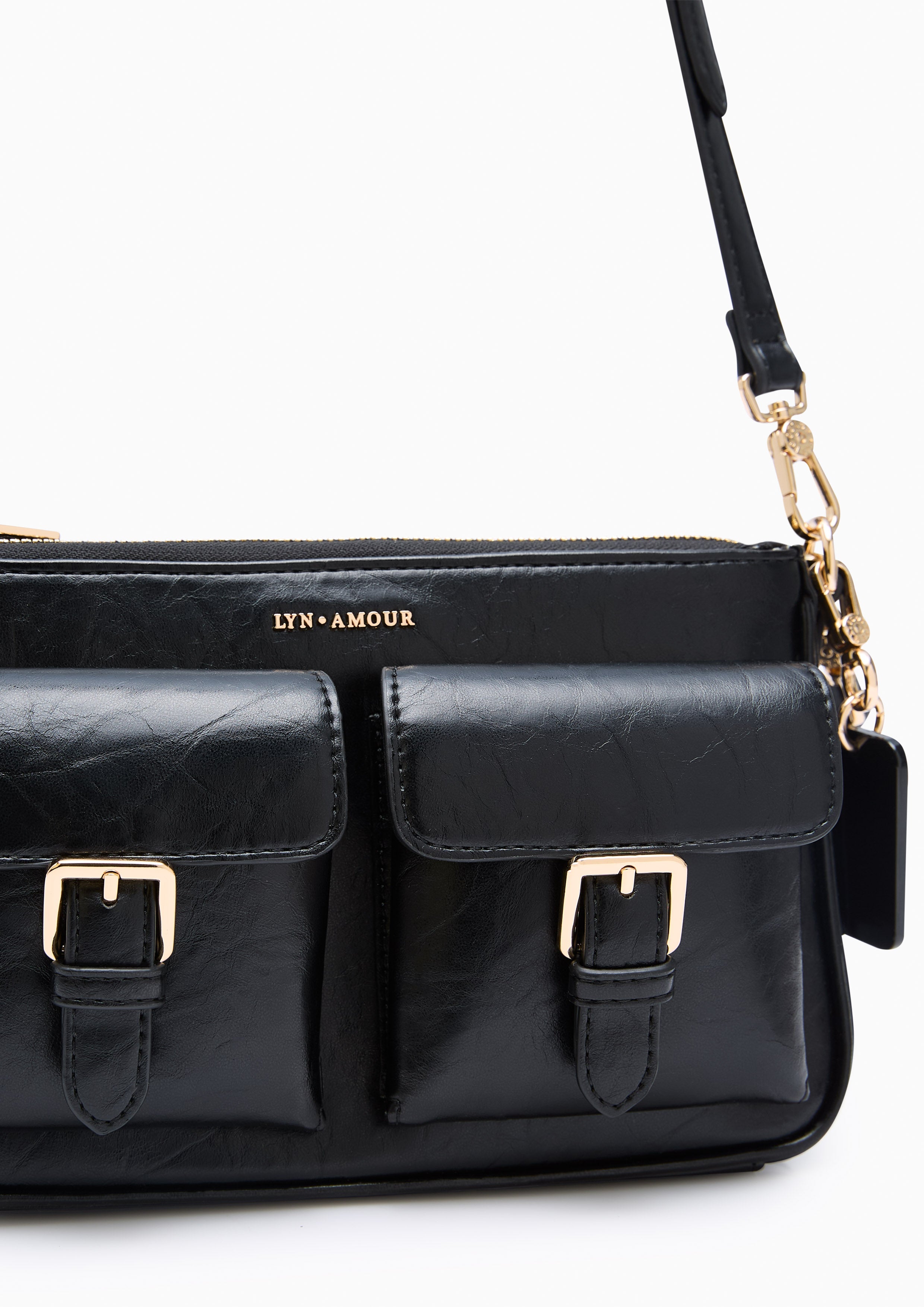 Mila S Shoulder Bag Black