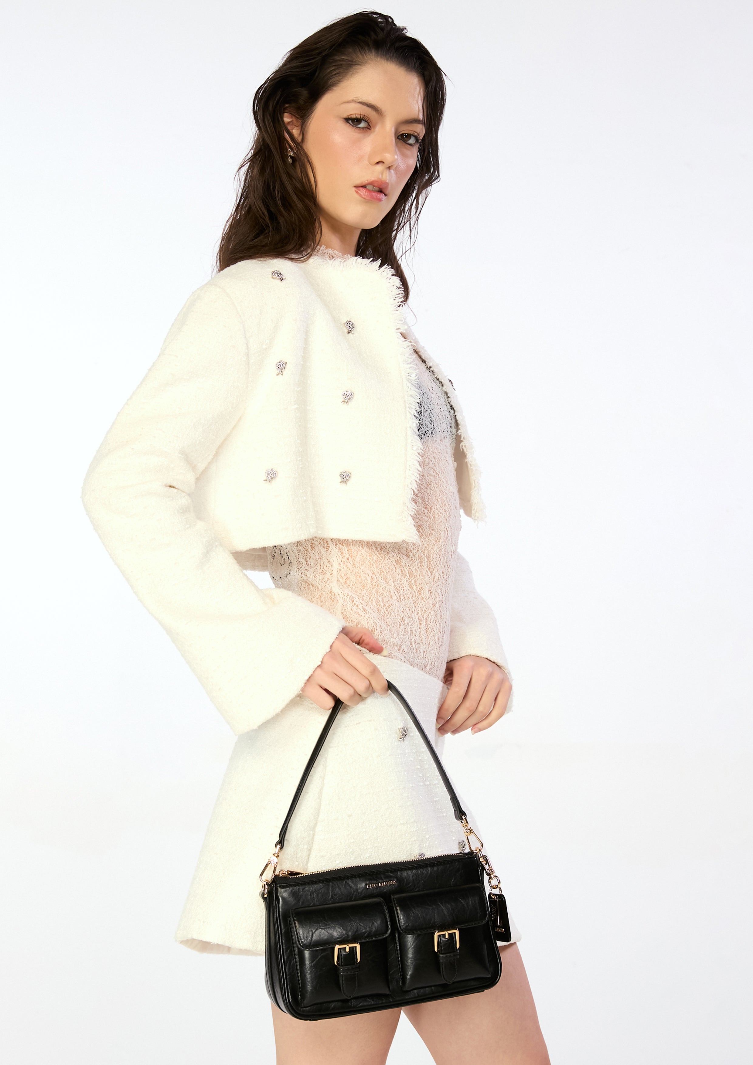 Mila S Shoulder Bag Black