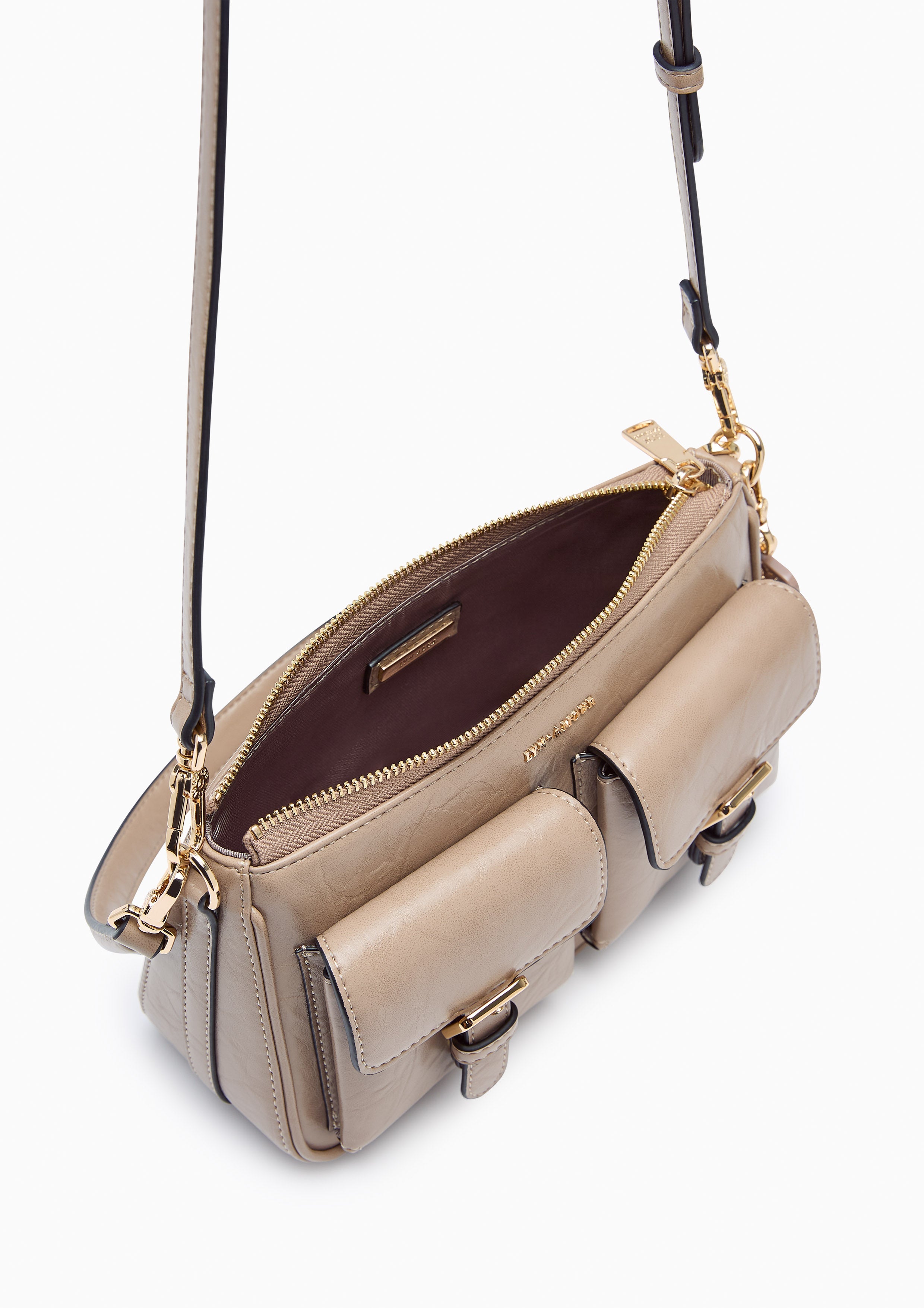 Mila S Shoulder Bag Taupe