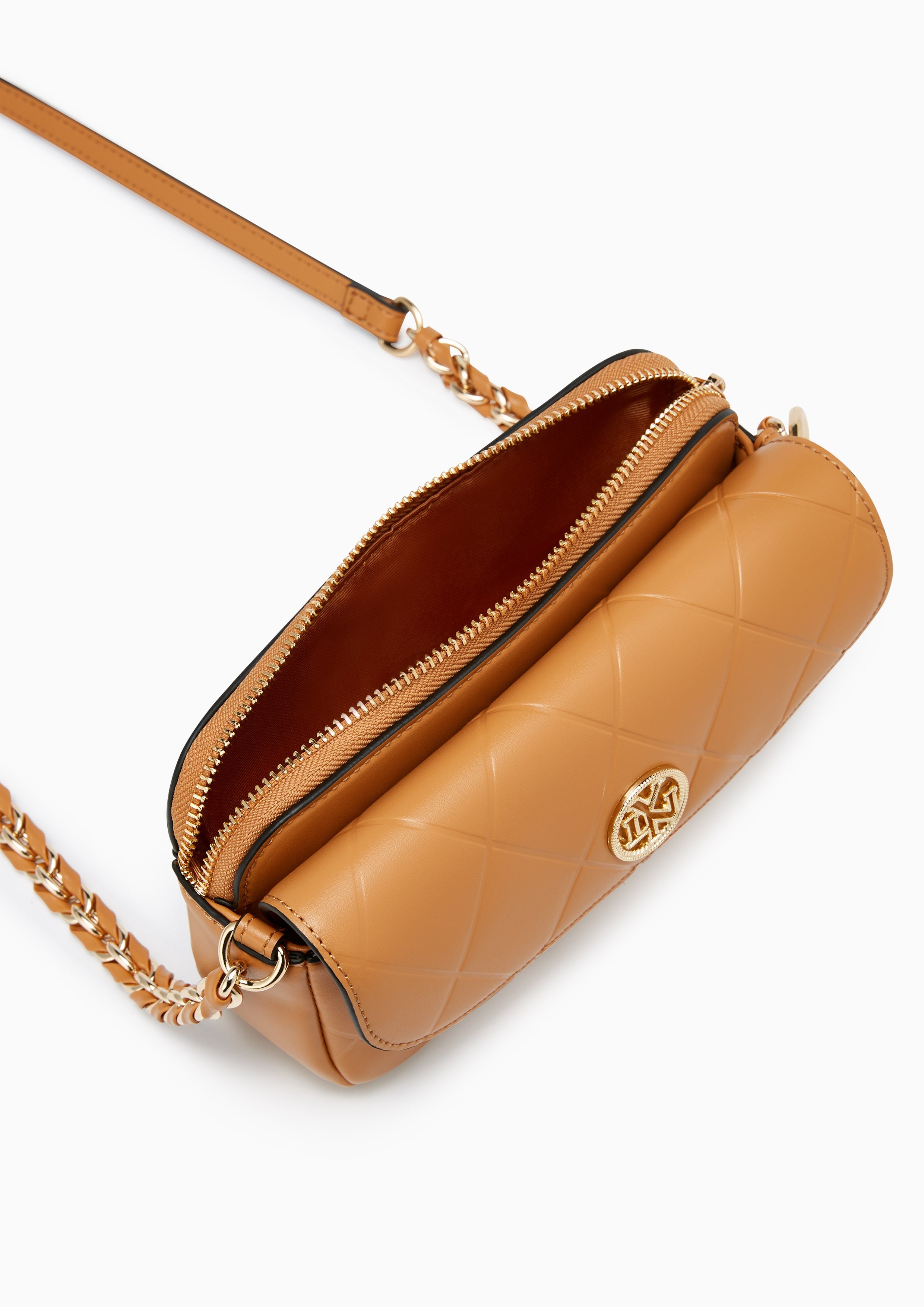 Jemma Mini Crossbody Bag Brown