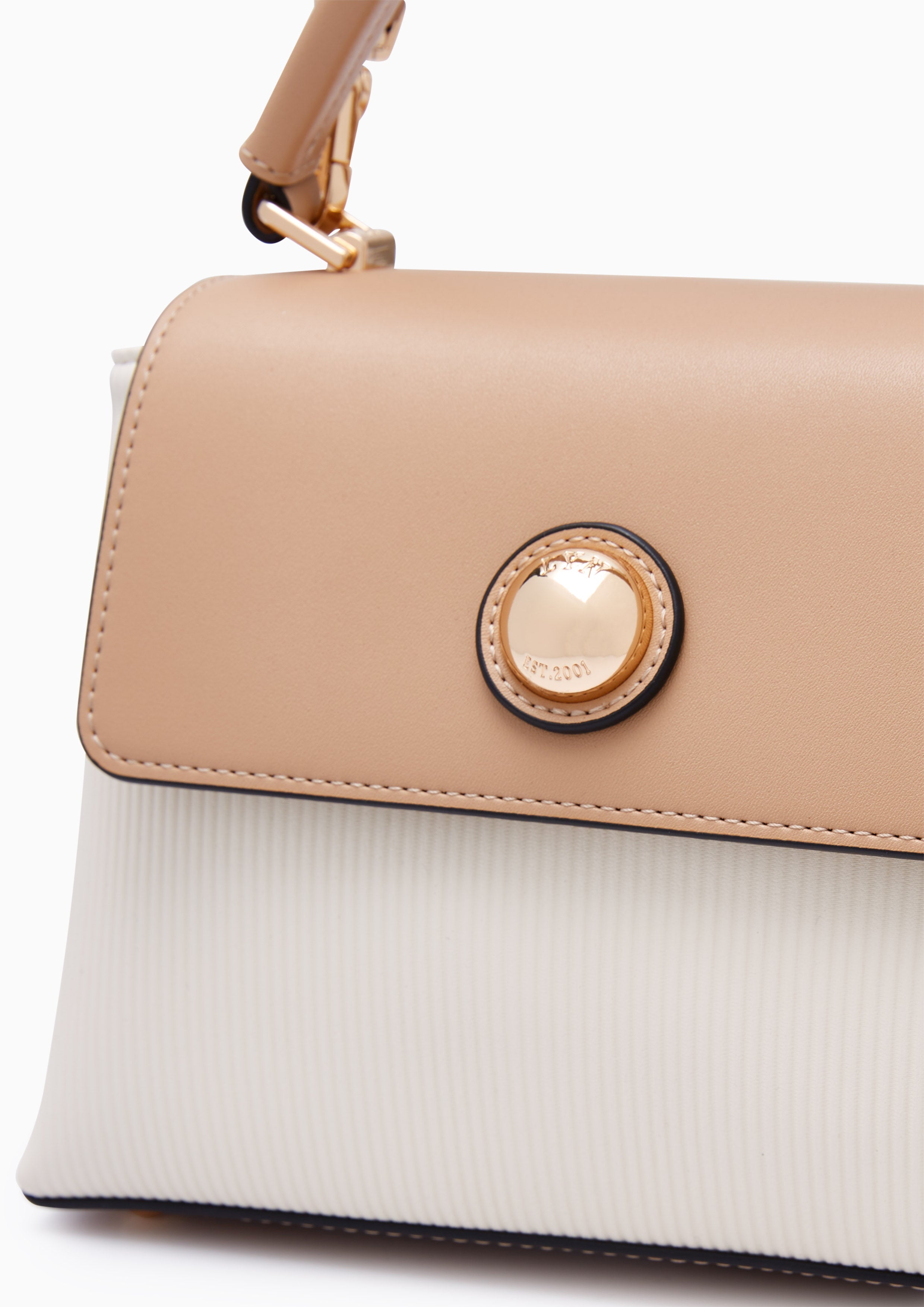 Harmony Top Handle Bag White