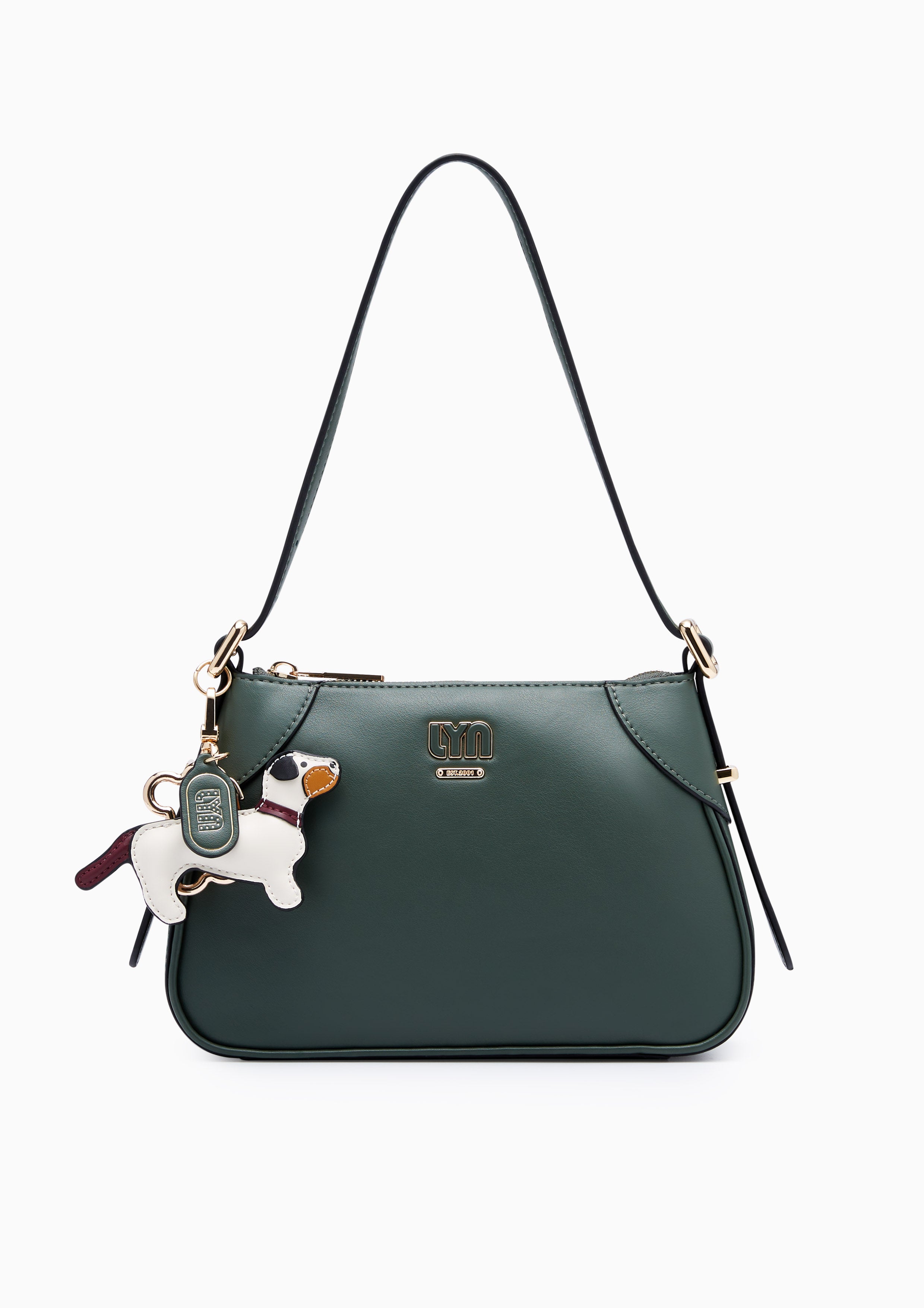 Cadena S Shoulder Bag Green