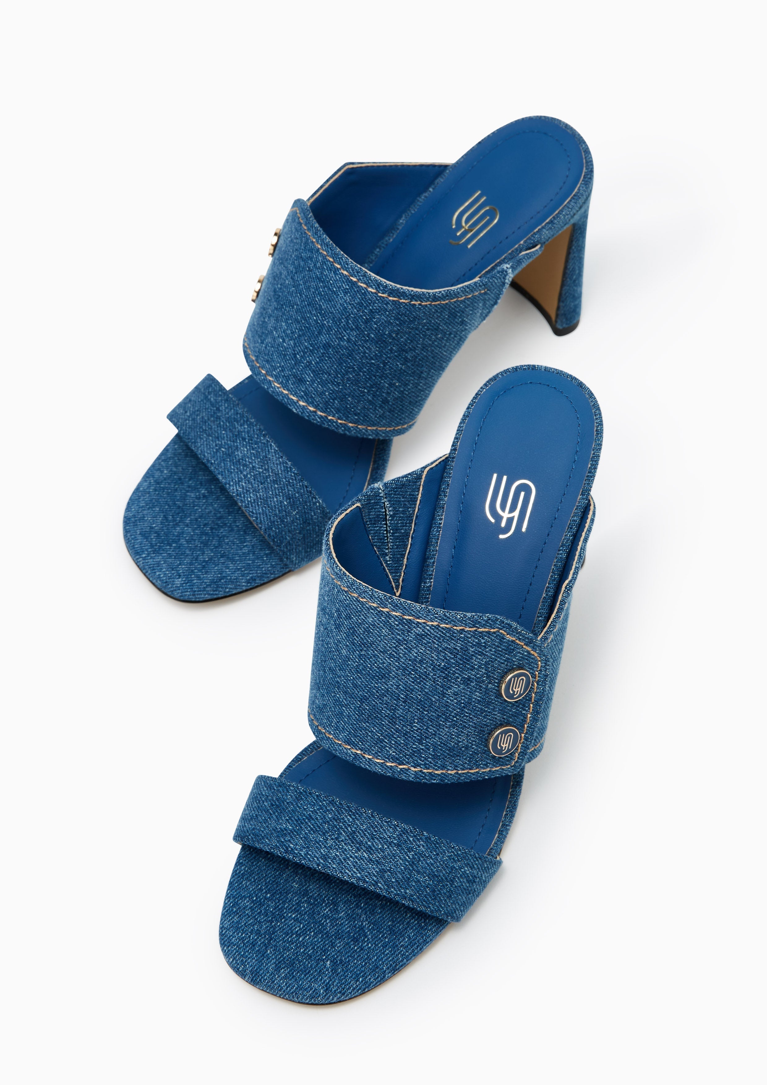 Anta Inf High Heeled Sandals Blue