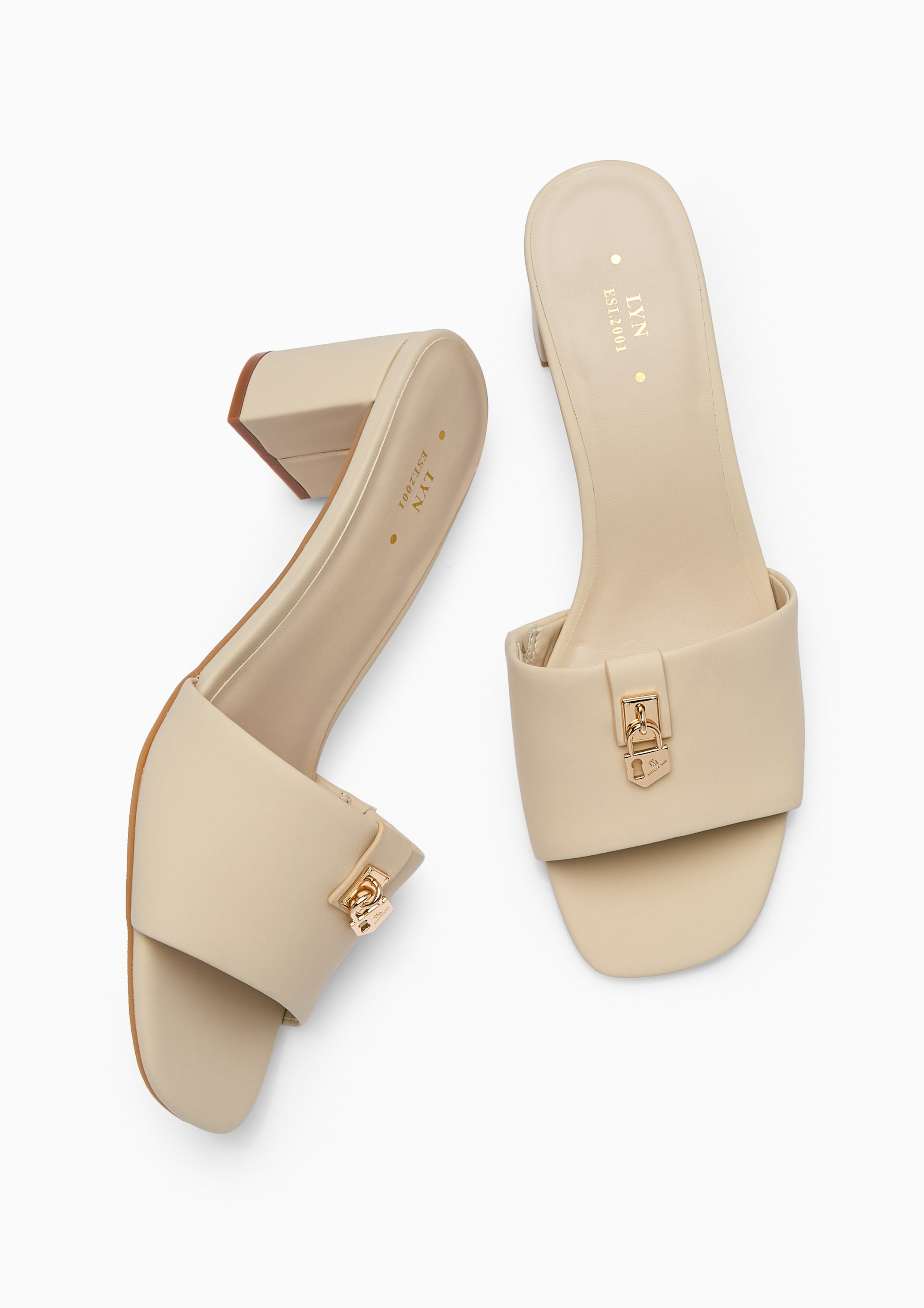 Neutra Mid Heels Beige