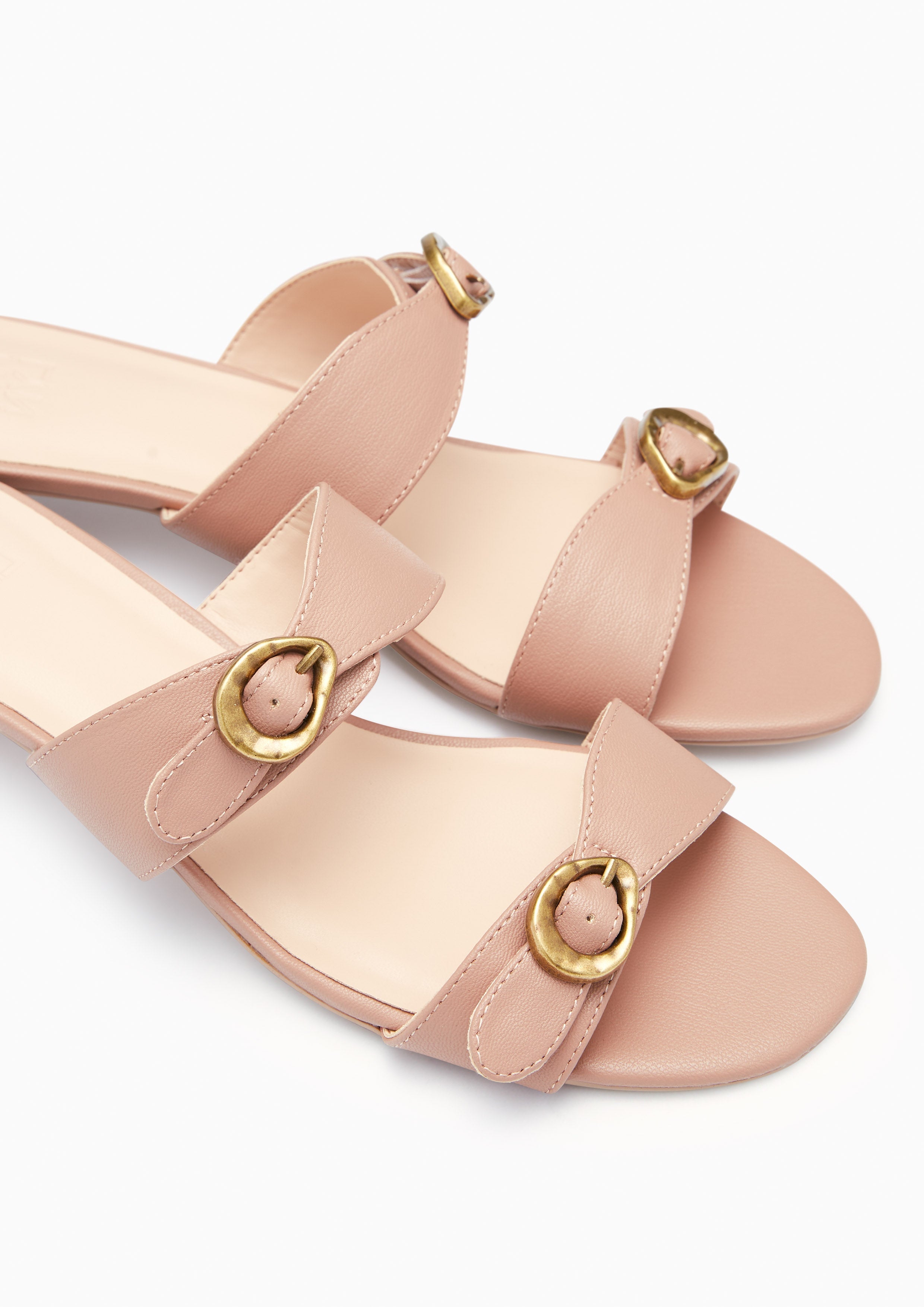 Lyna Heeled Sandals Pink