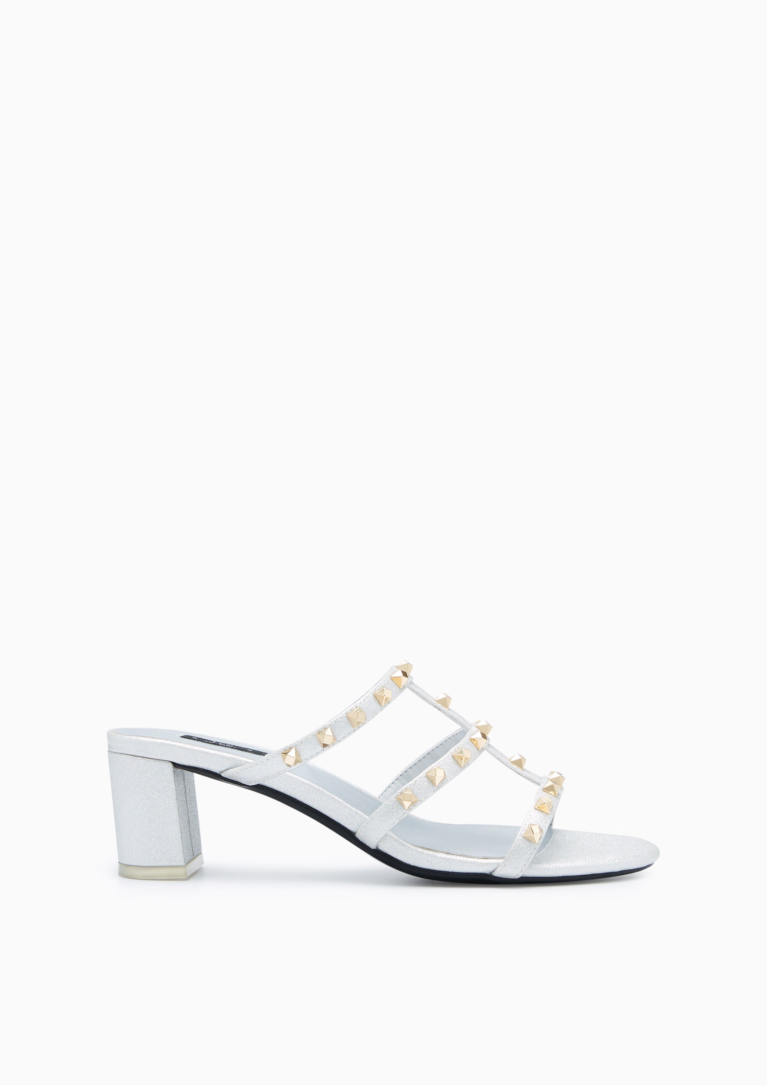 Linda Party Heeled Sandals Silver