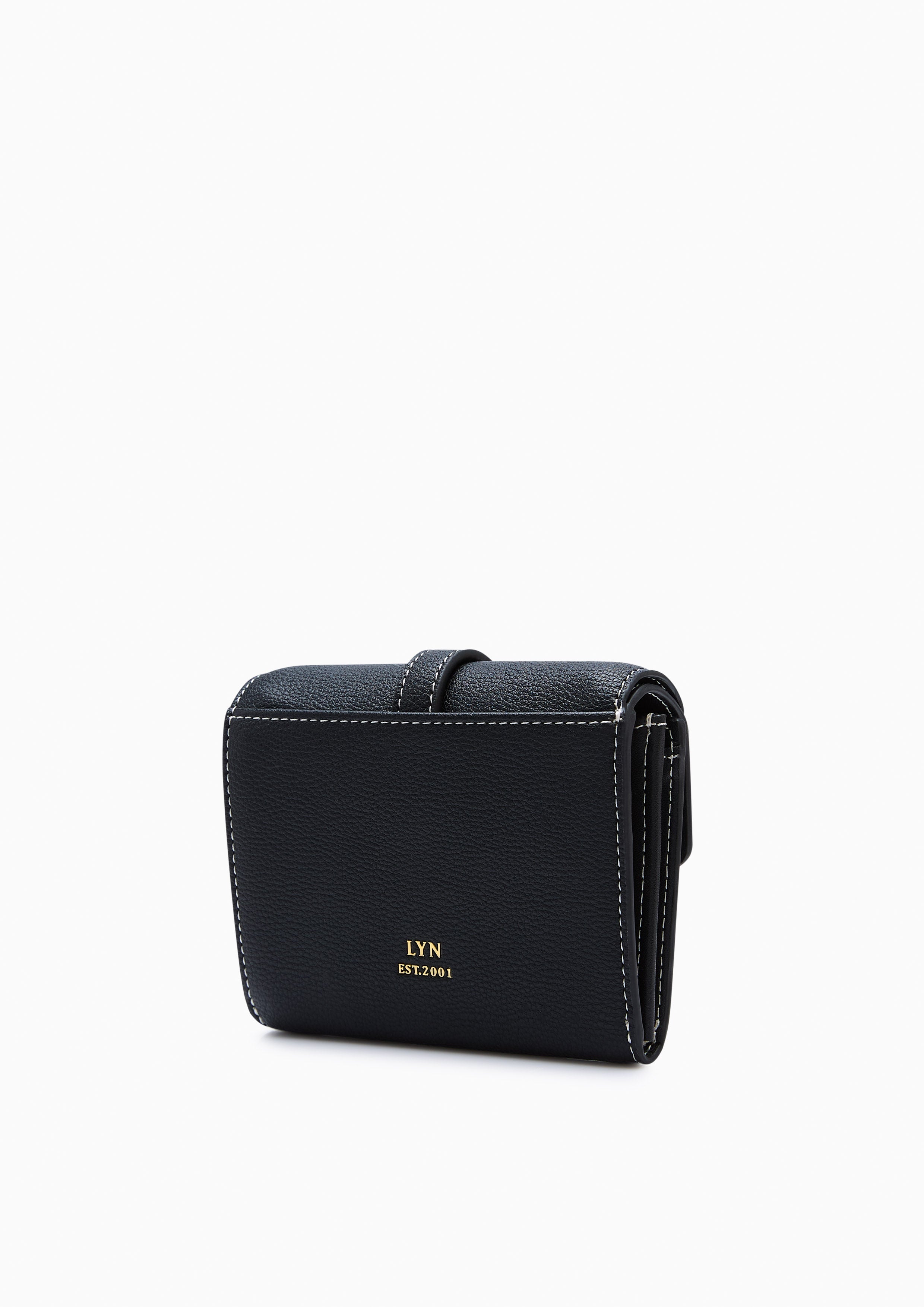 Moria Short Wallet Black