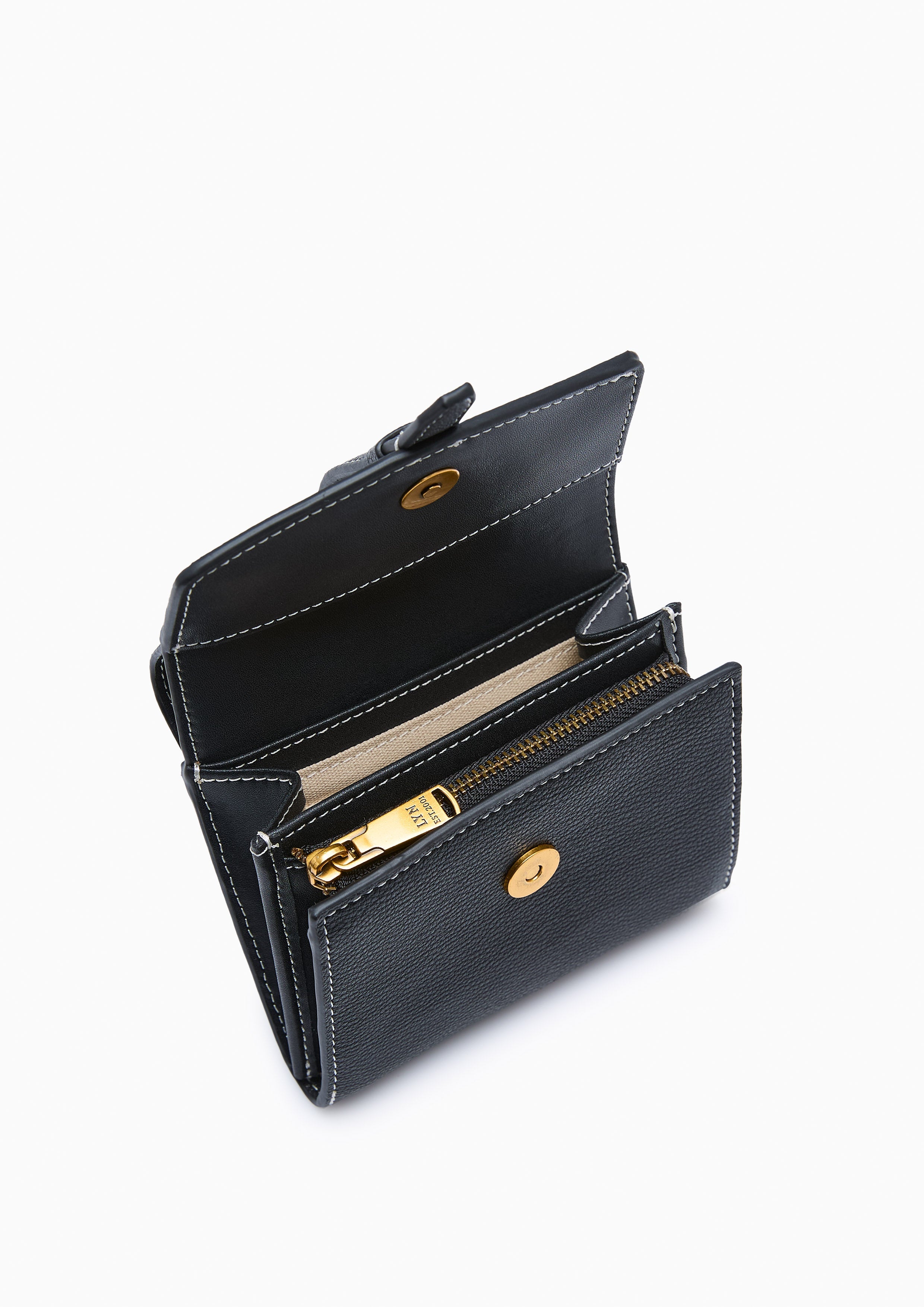 Moria Short Wallet Black