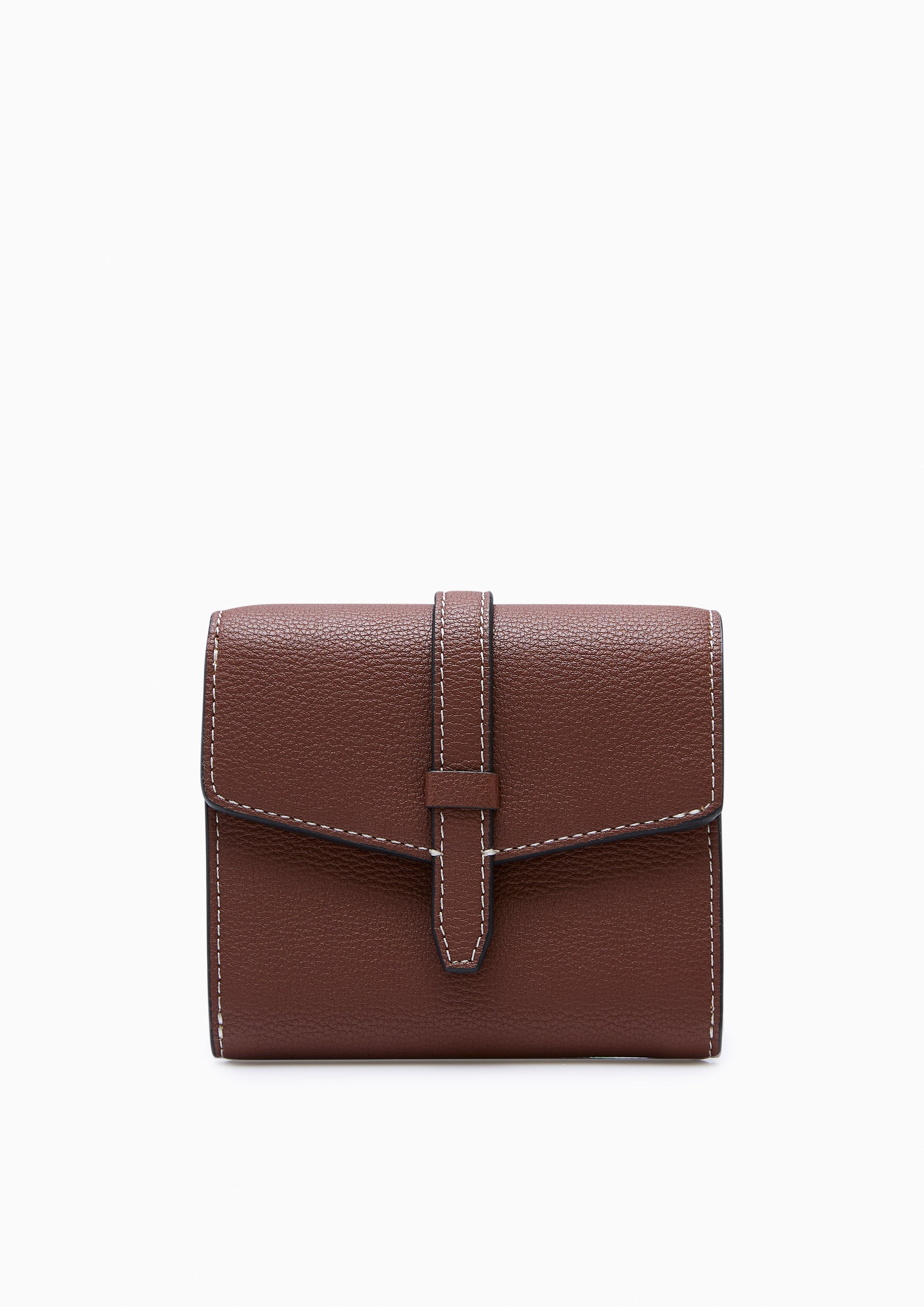 Moria Short Wallet Dark Brown
