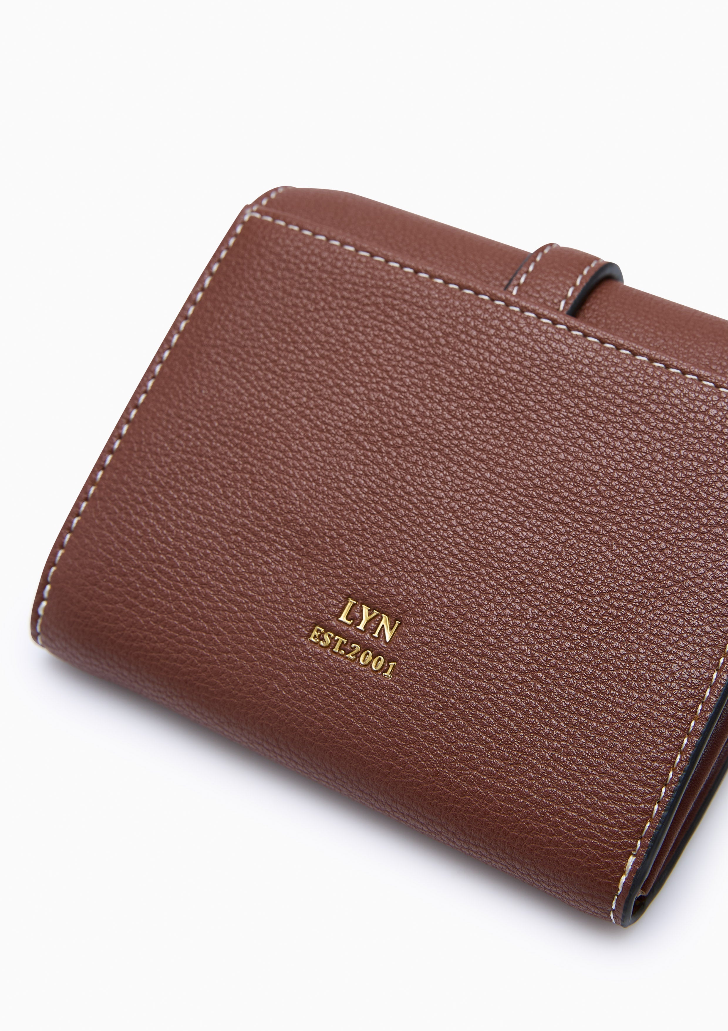 Moria Short Wallet Dark Brown