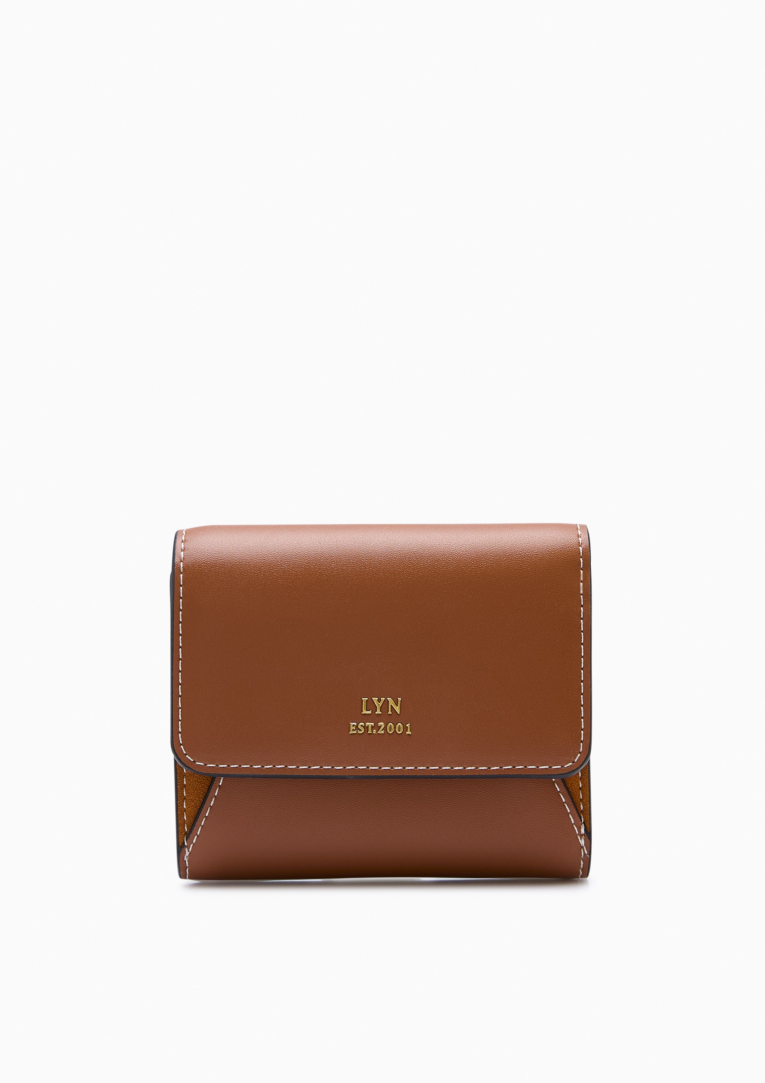 Moria Tri-Fold Wallet Brown
