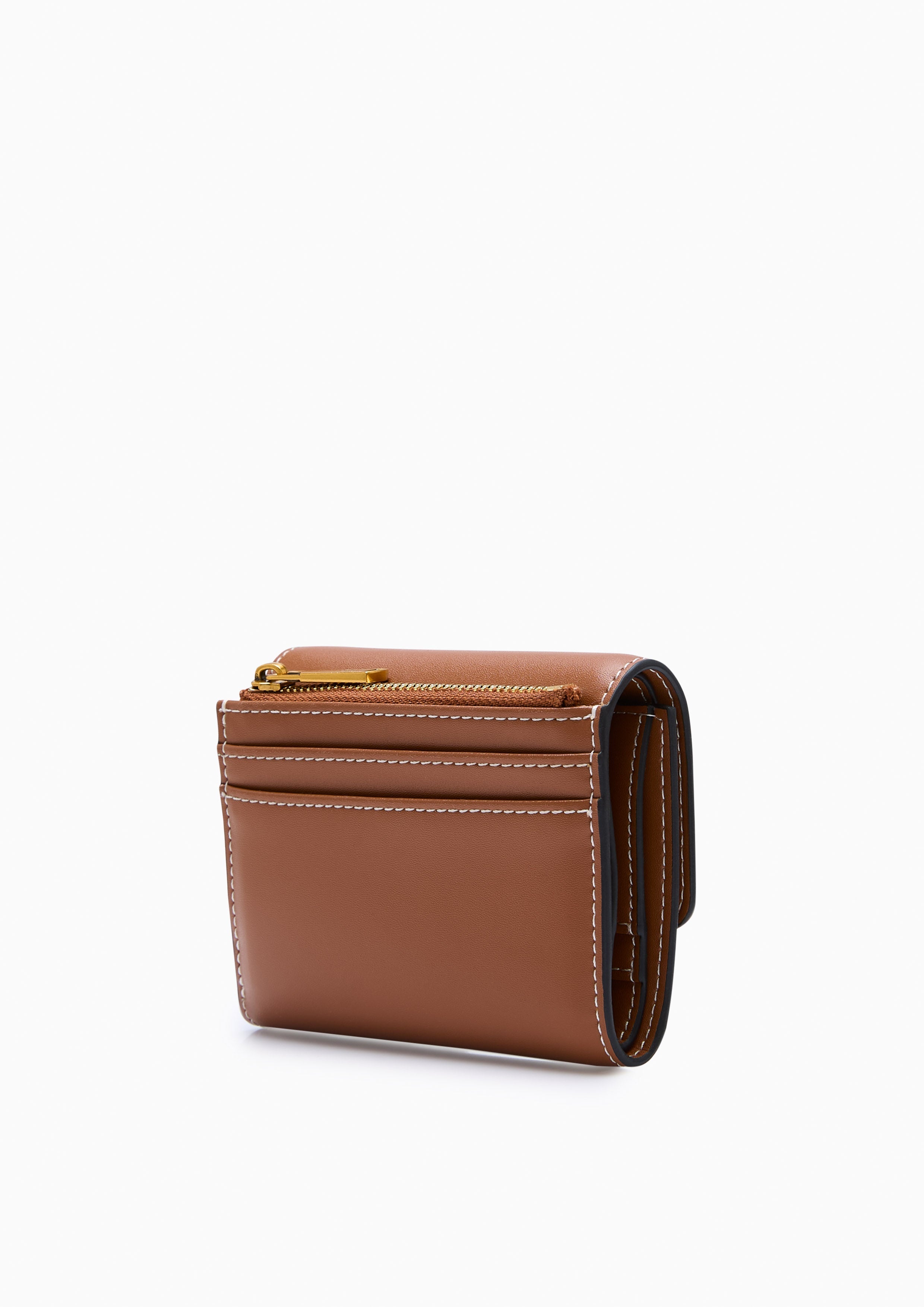 Moria Tri-Fold Wallet Brown