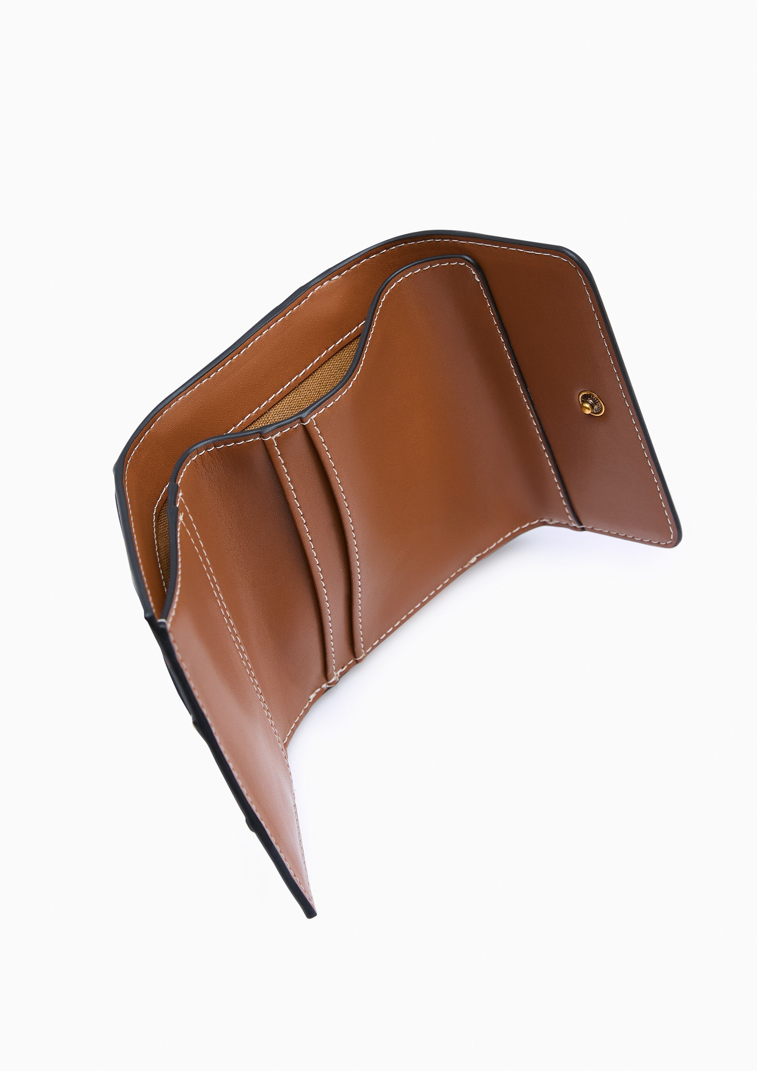 Moria Tri-Fold Wallet Brown