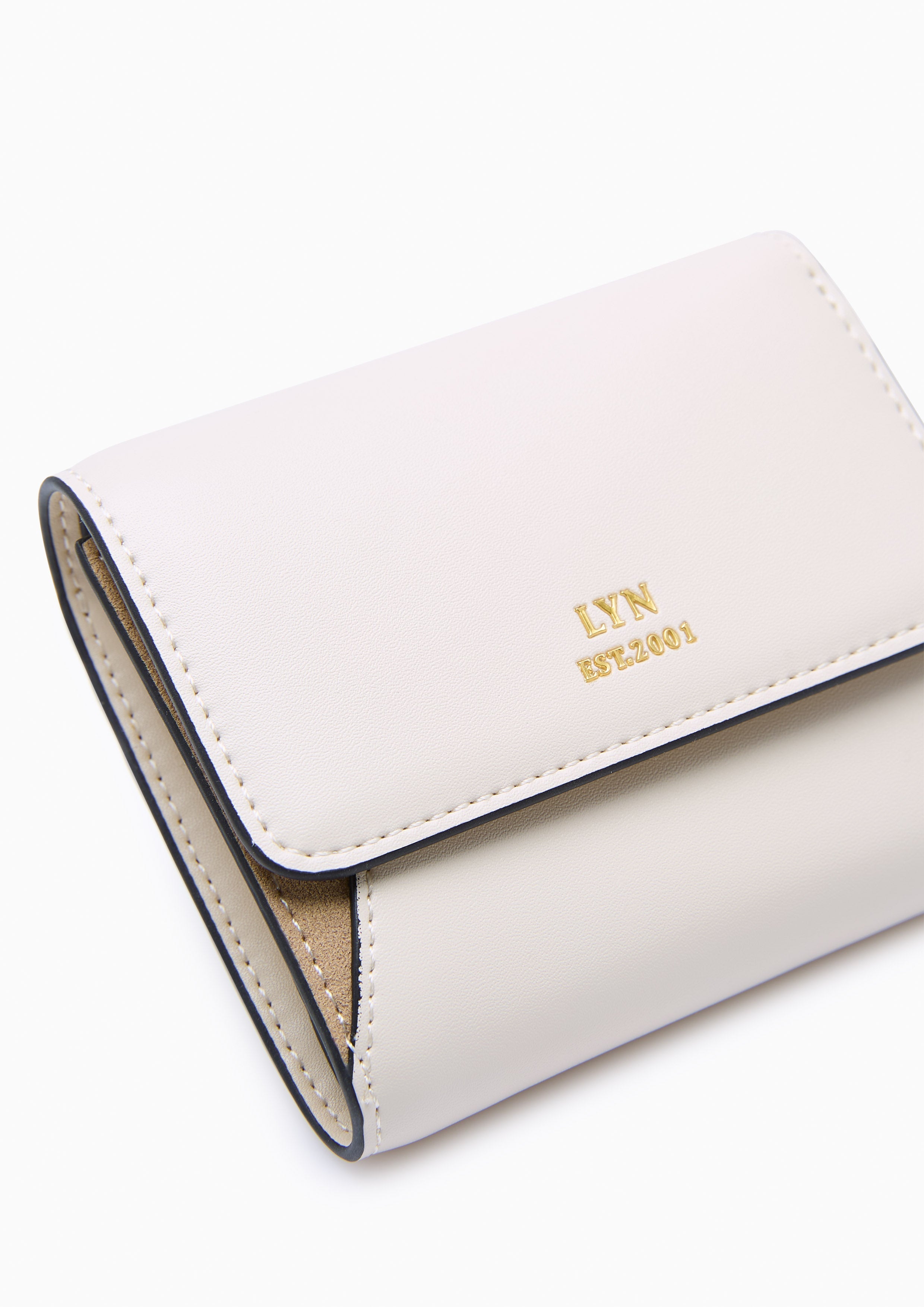 Moria Tri-Fold Wallet Ivory