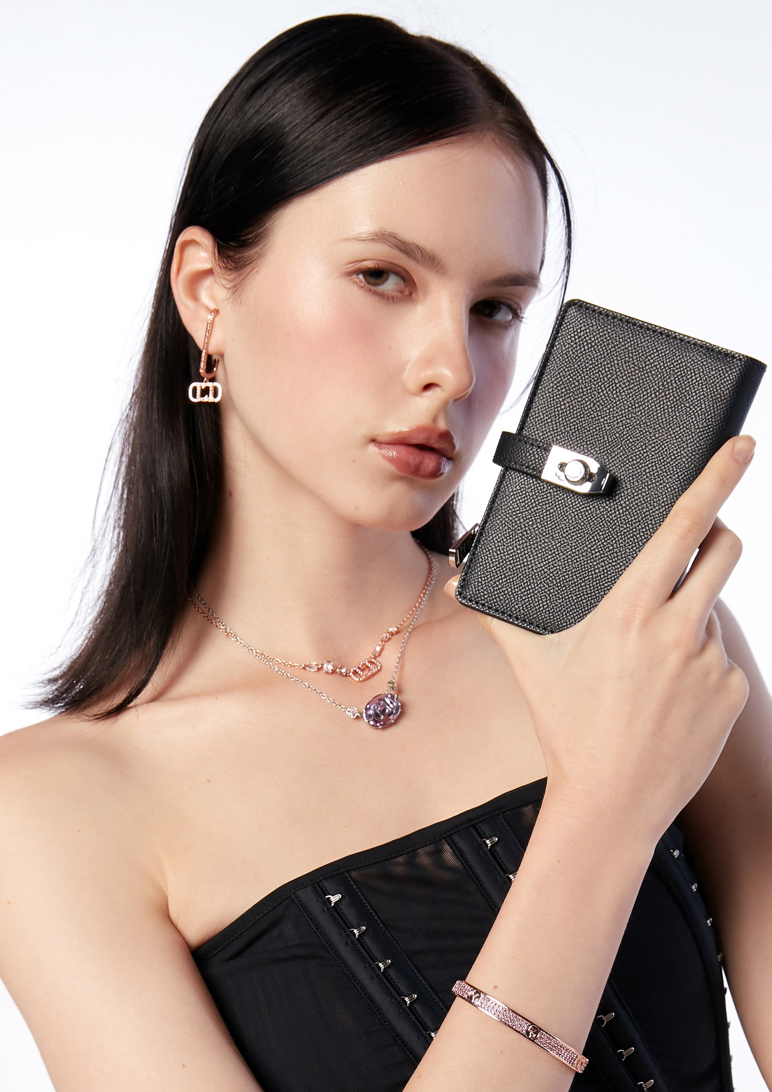 Re-Edit Anderson Ease Semi Wallet Black