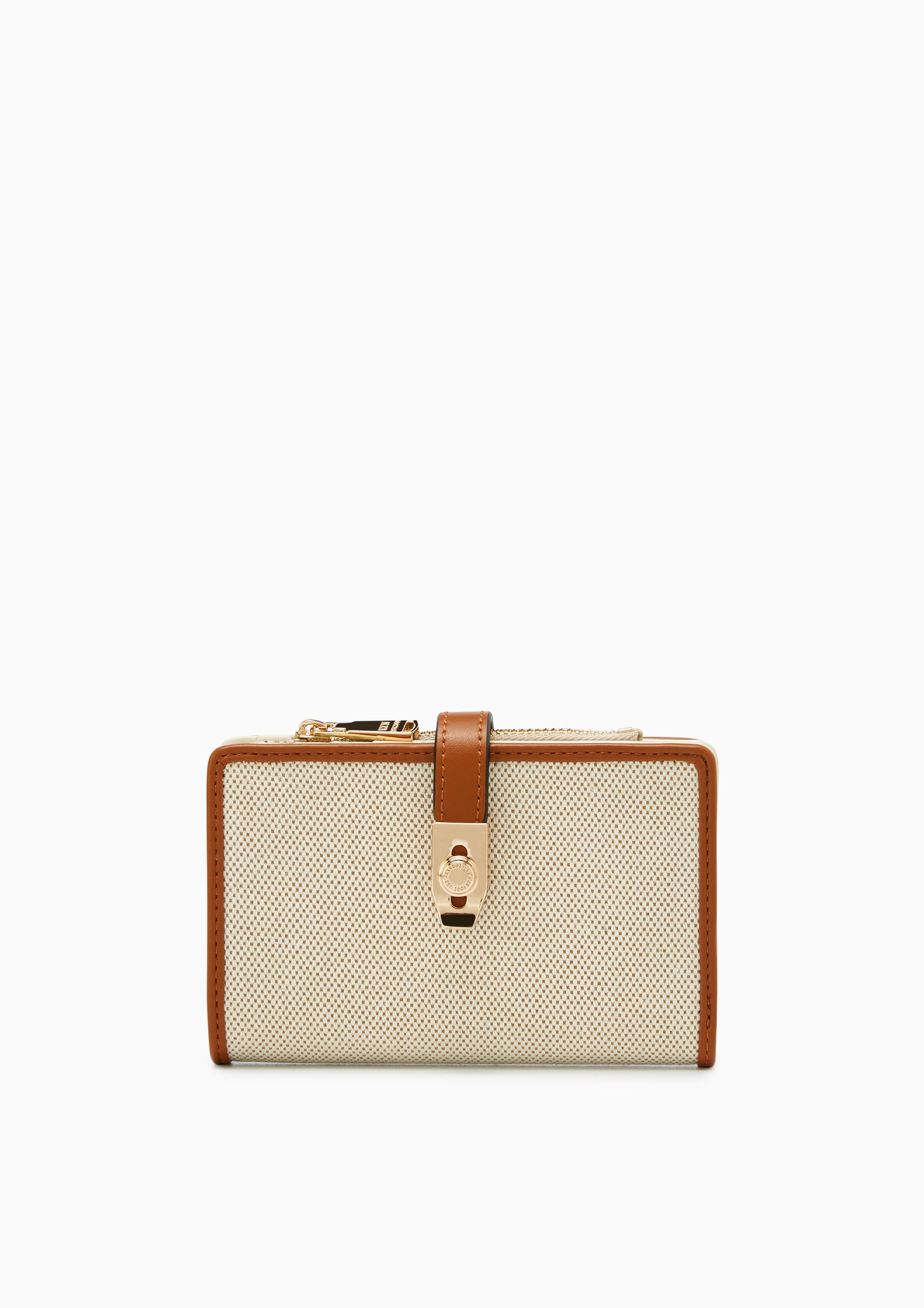 Re-Edit Anderson Ease Semi Wallet Brown