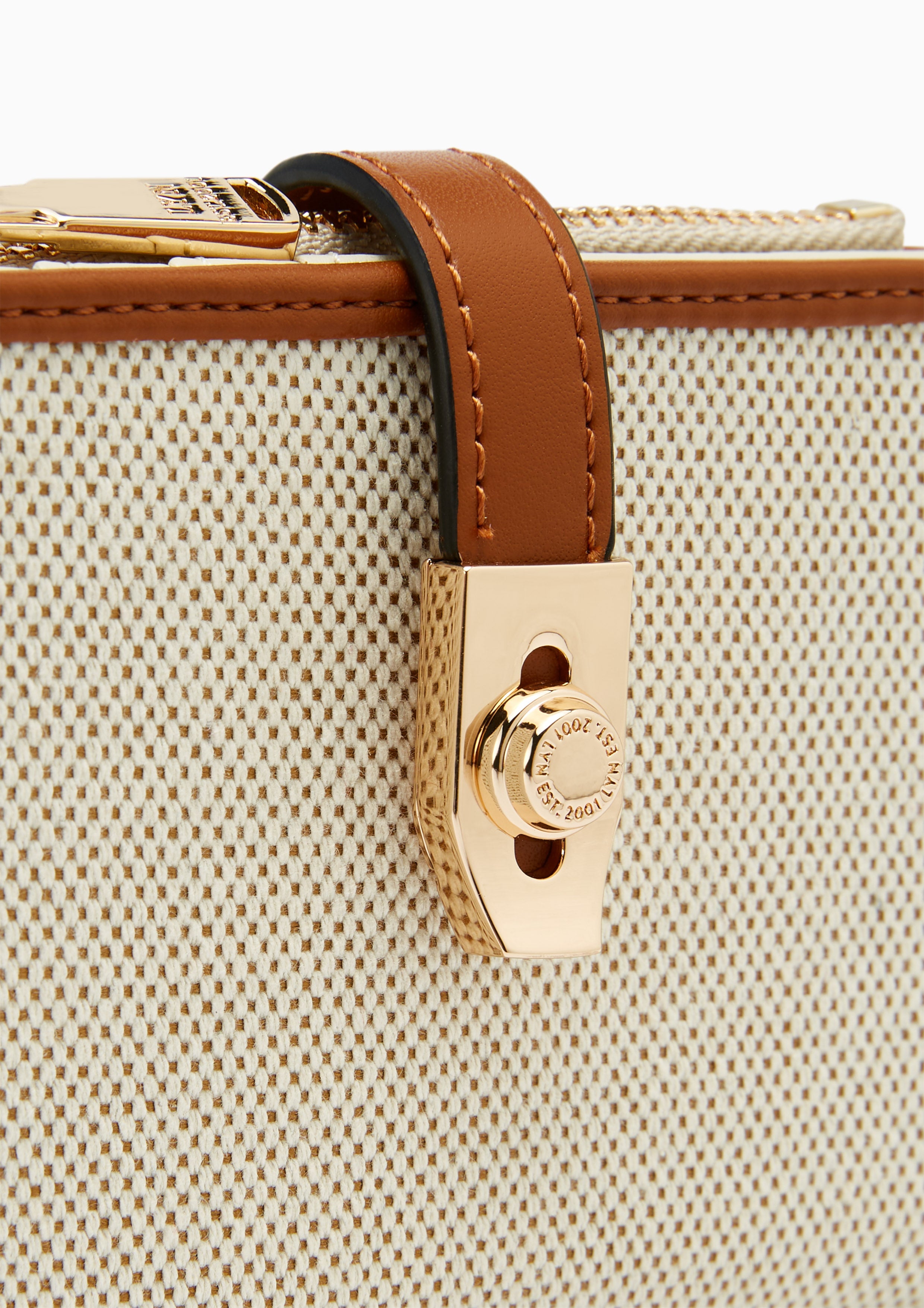 Re-Edit Anderson Ease Semi Wallet Brown