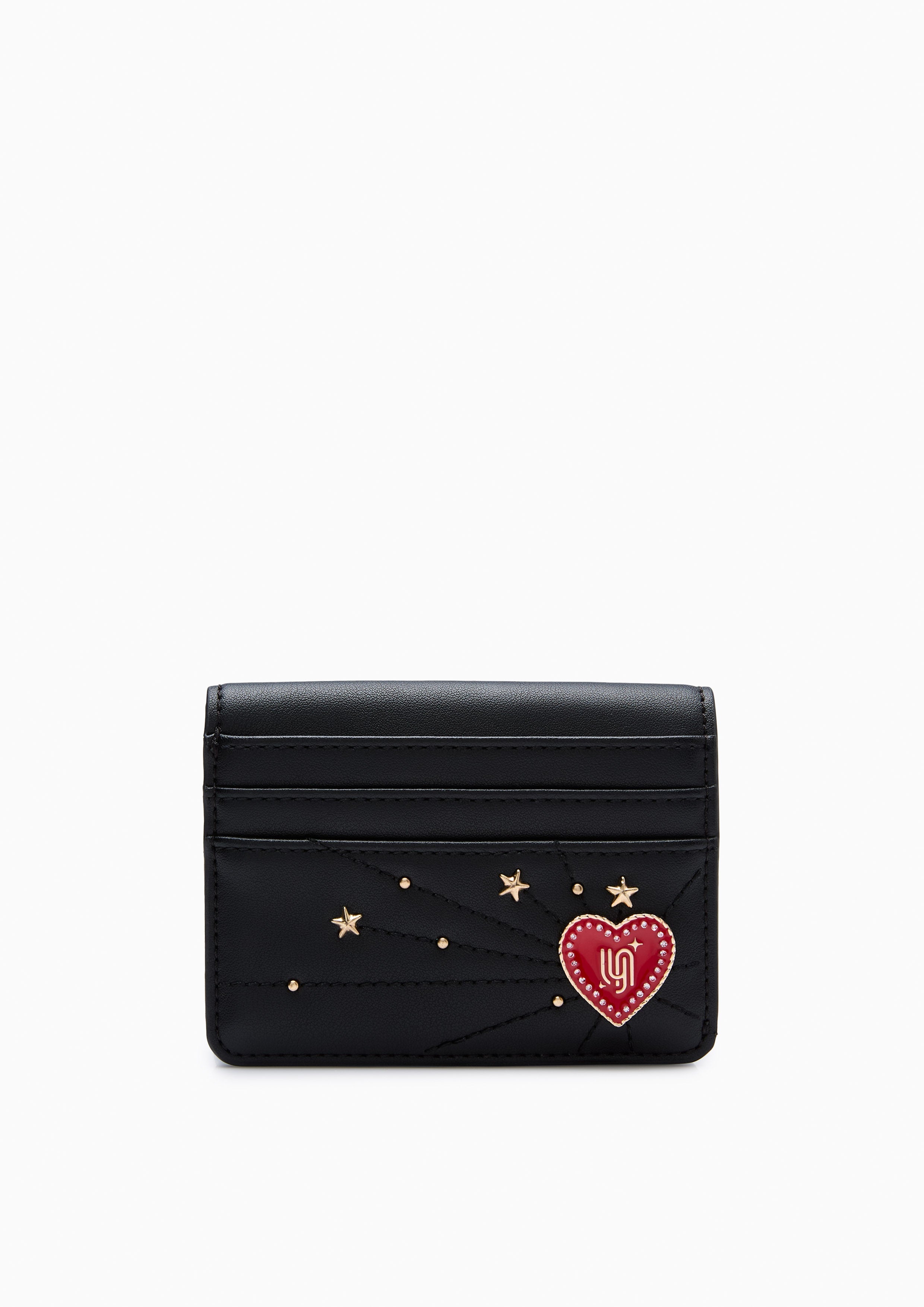 Cosmic Love Infinite Card Holder Black