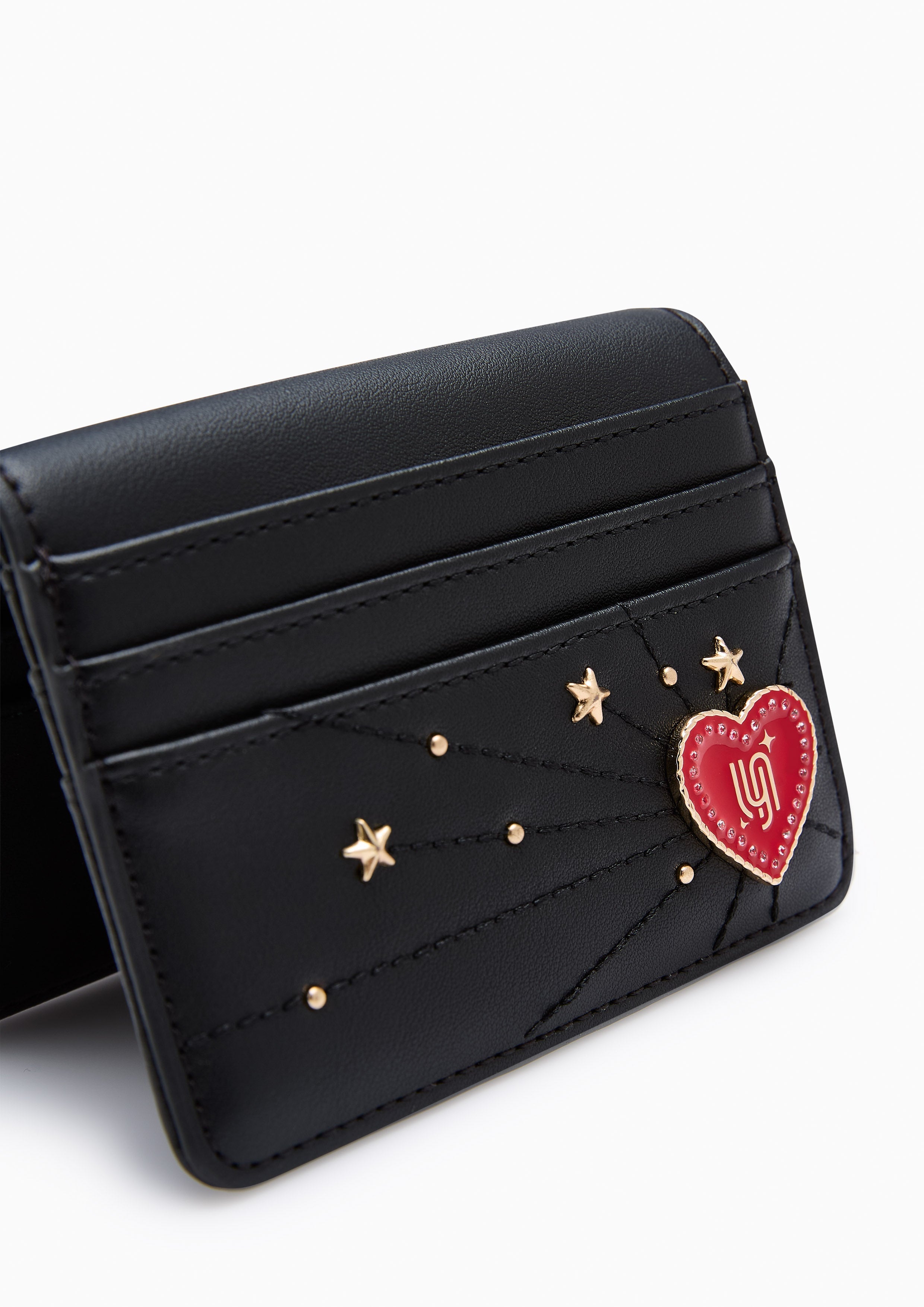 Cosmic Love Infinite Card Holder Black