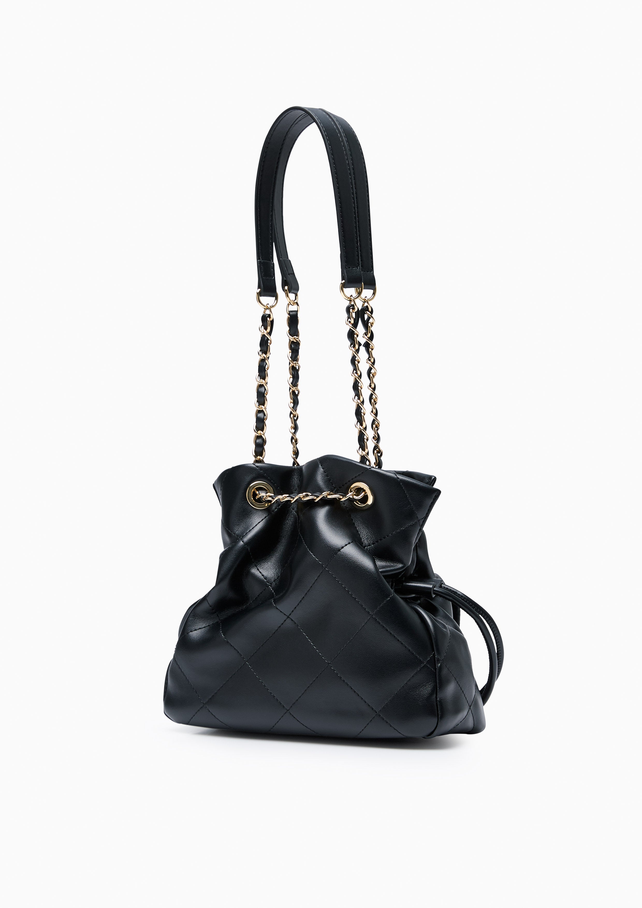 Destiny Ii Drawstring Crossbody Bag Black