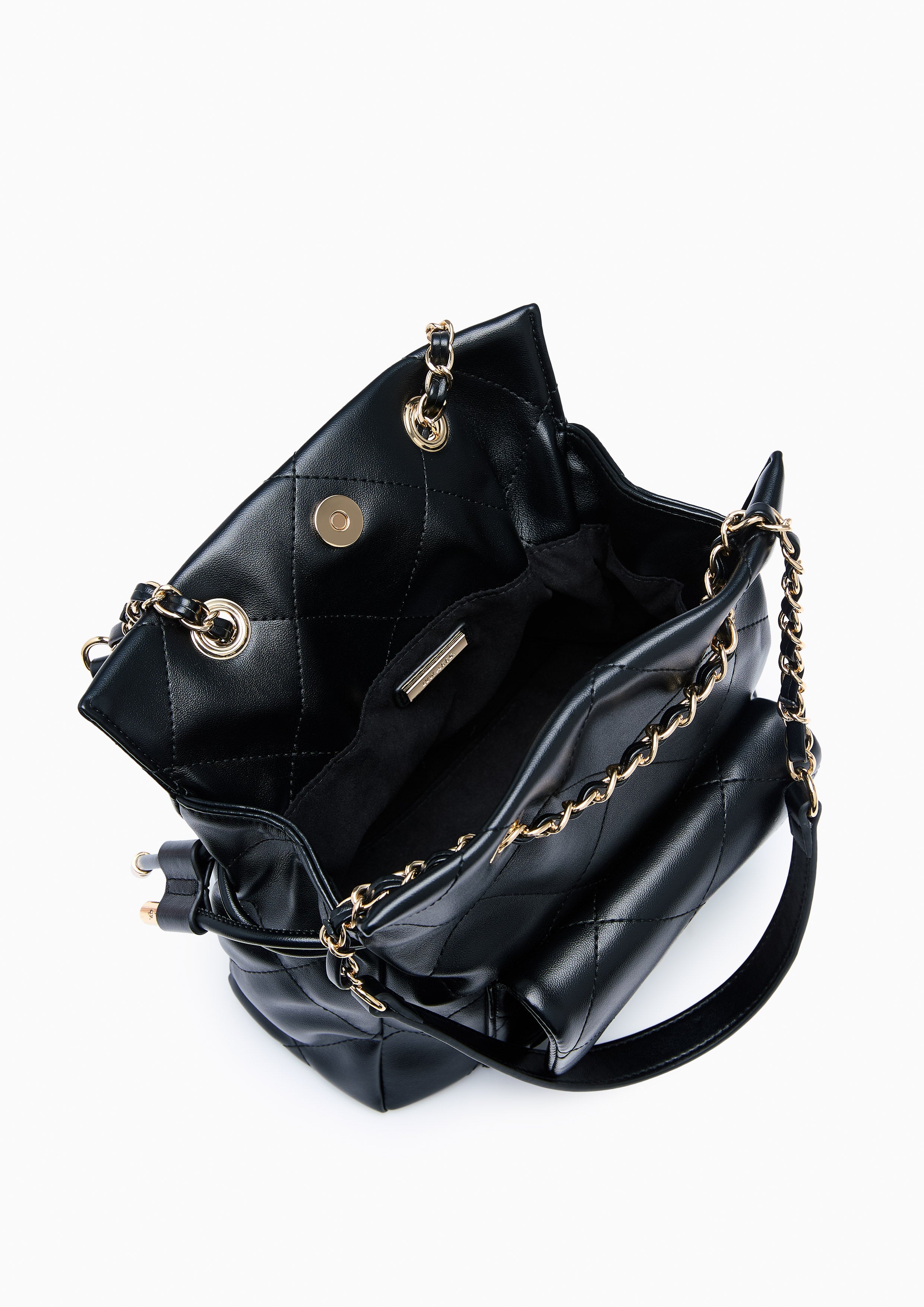 Destiny Ii Drawstring Crossbody Bag Black