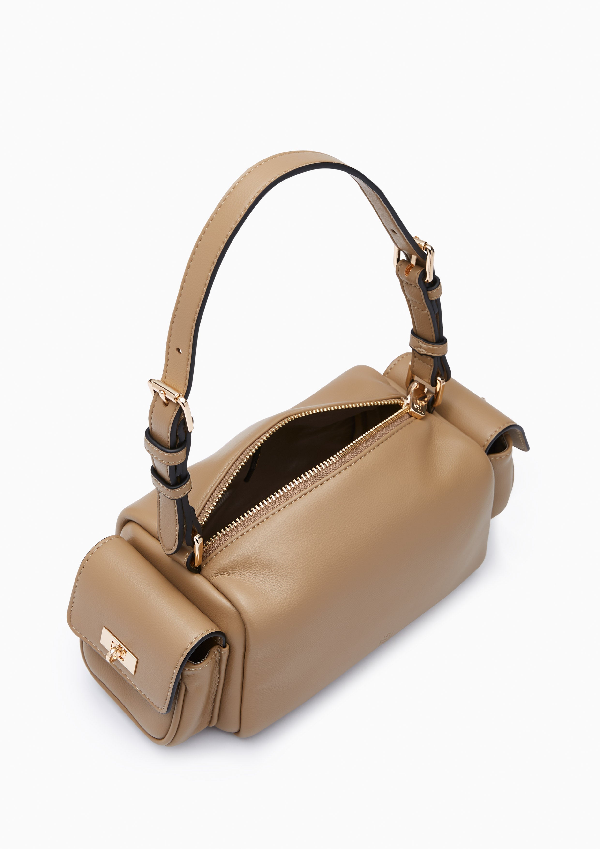 Brent Shoulder Bag Taupe