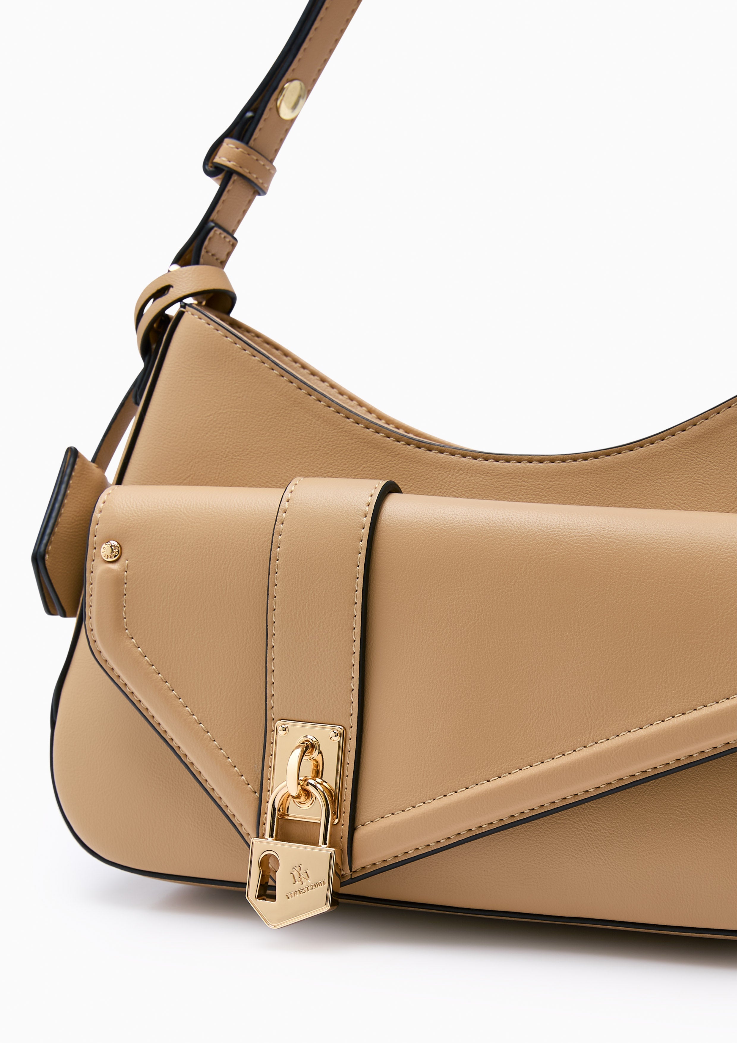 Neutra L Shoulder Bag Beige