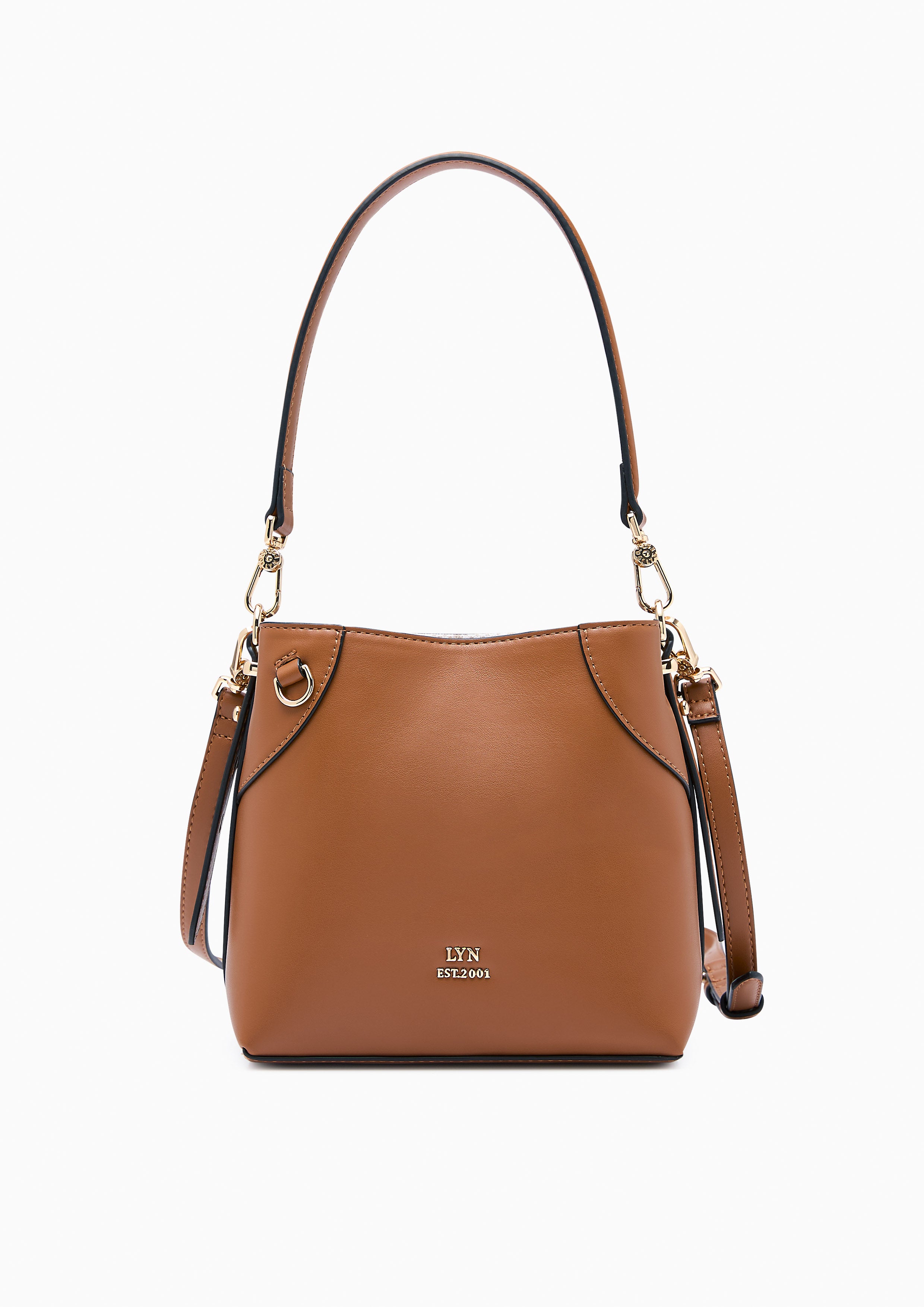 Serif S Bucket Bag Brown