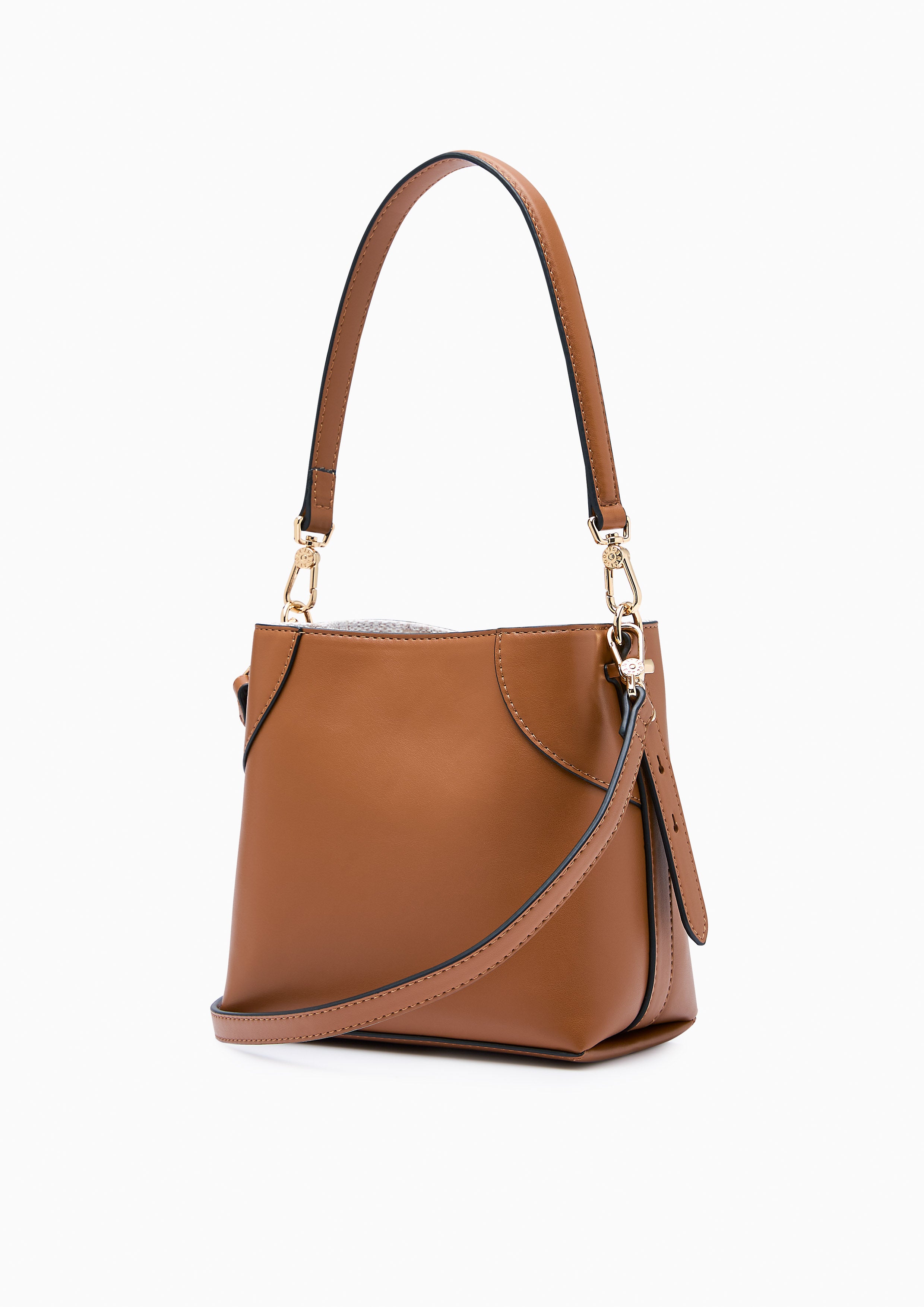 Serif S Bucket Bag Brown