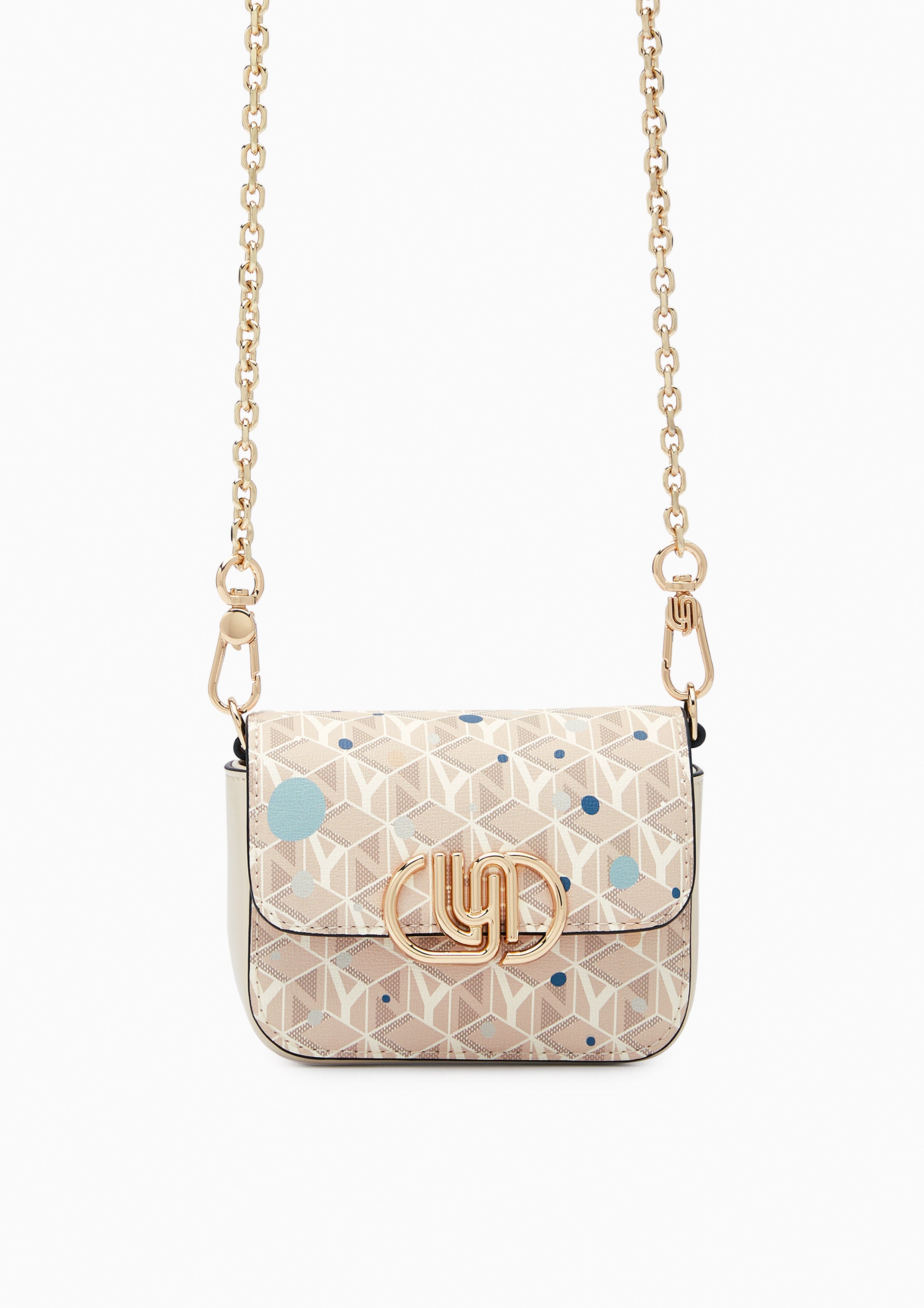 Nova Infinite Mini Crossbody Bag Printed Beige