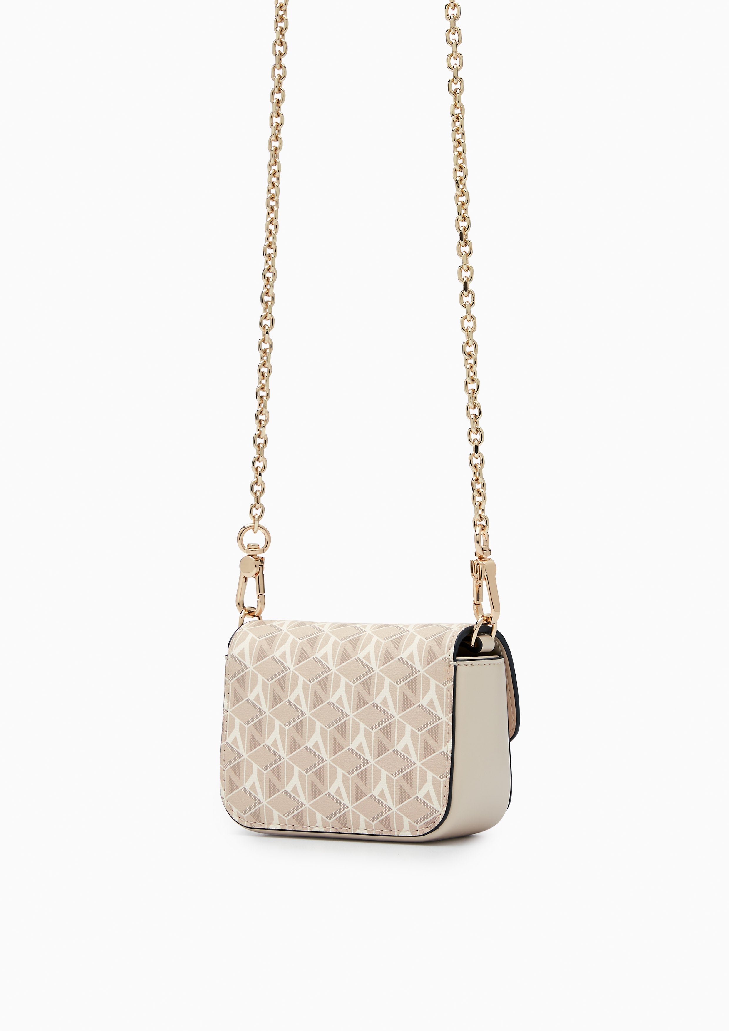 Nova Infinite Mini Crossbody Bag Printed Beige