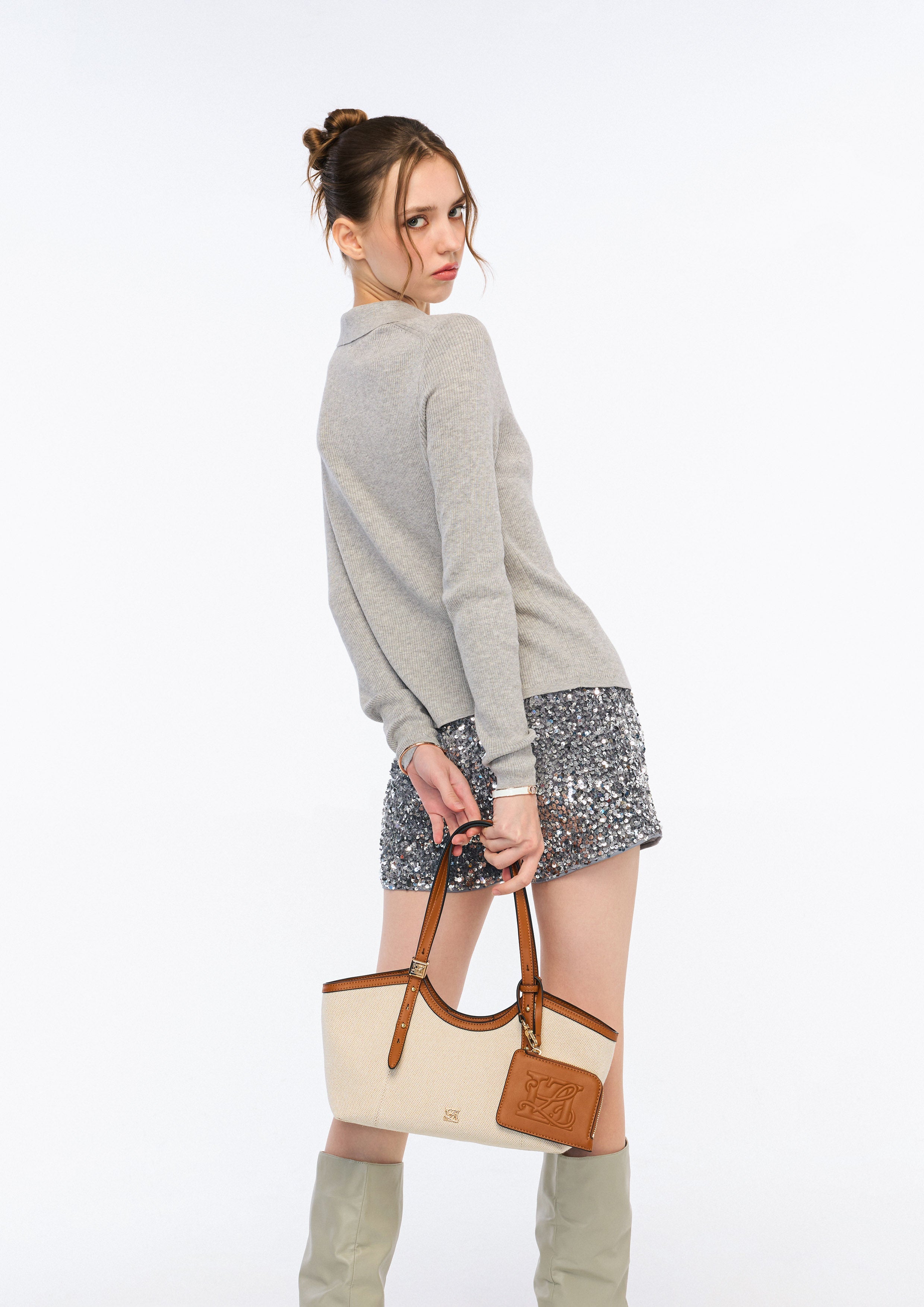 Pilar S Tote Bag Beige