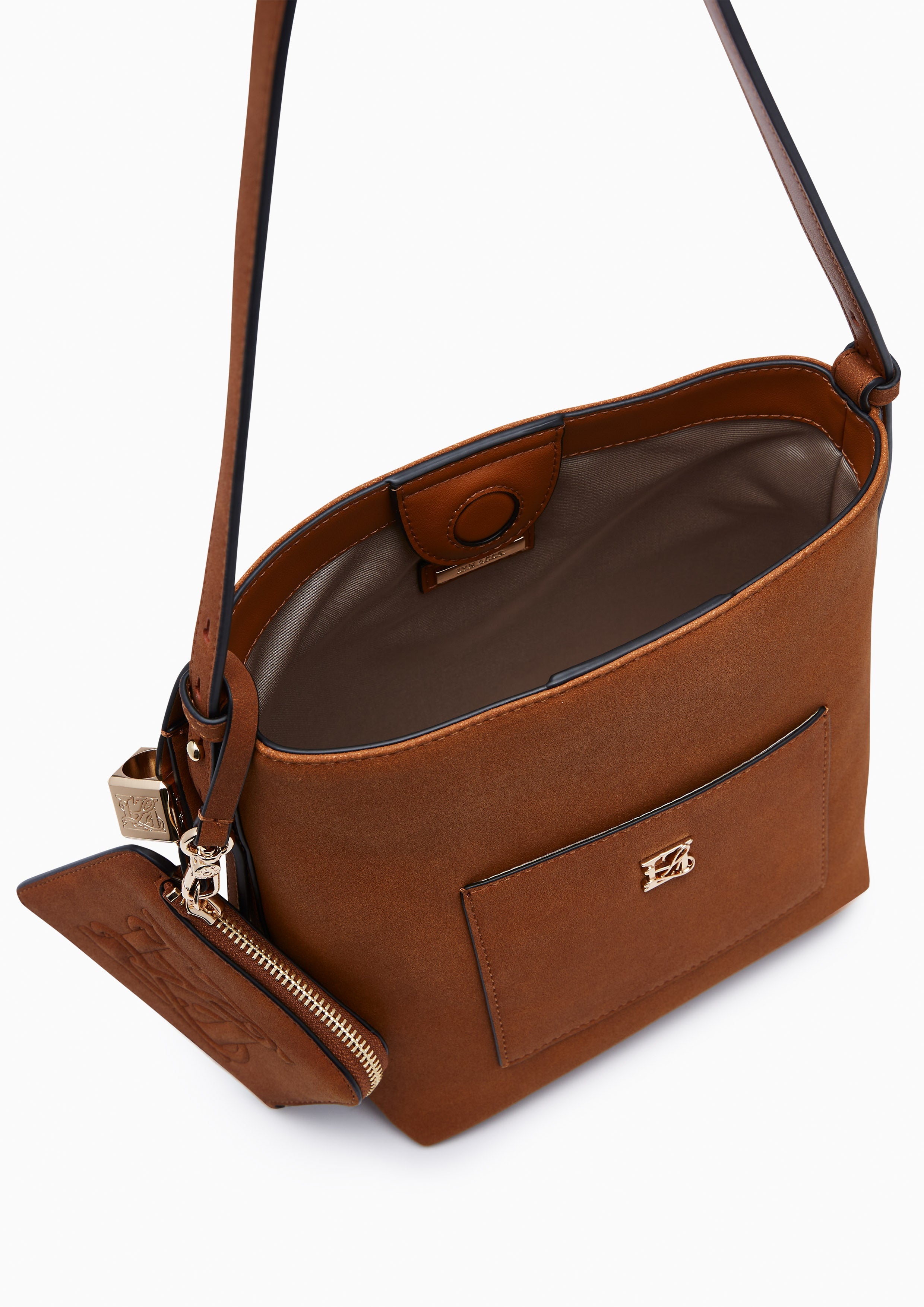 Pilar S Bucket Bag Brown