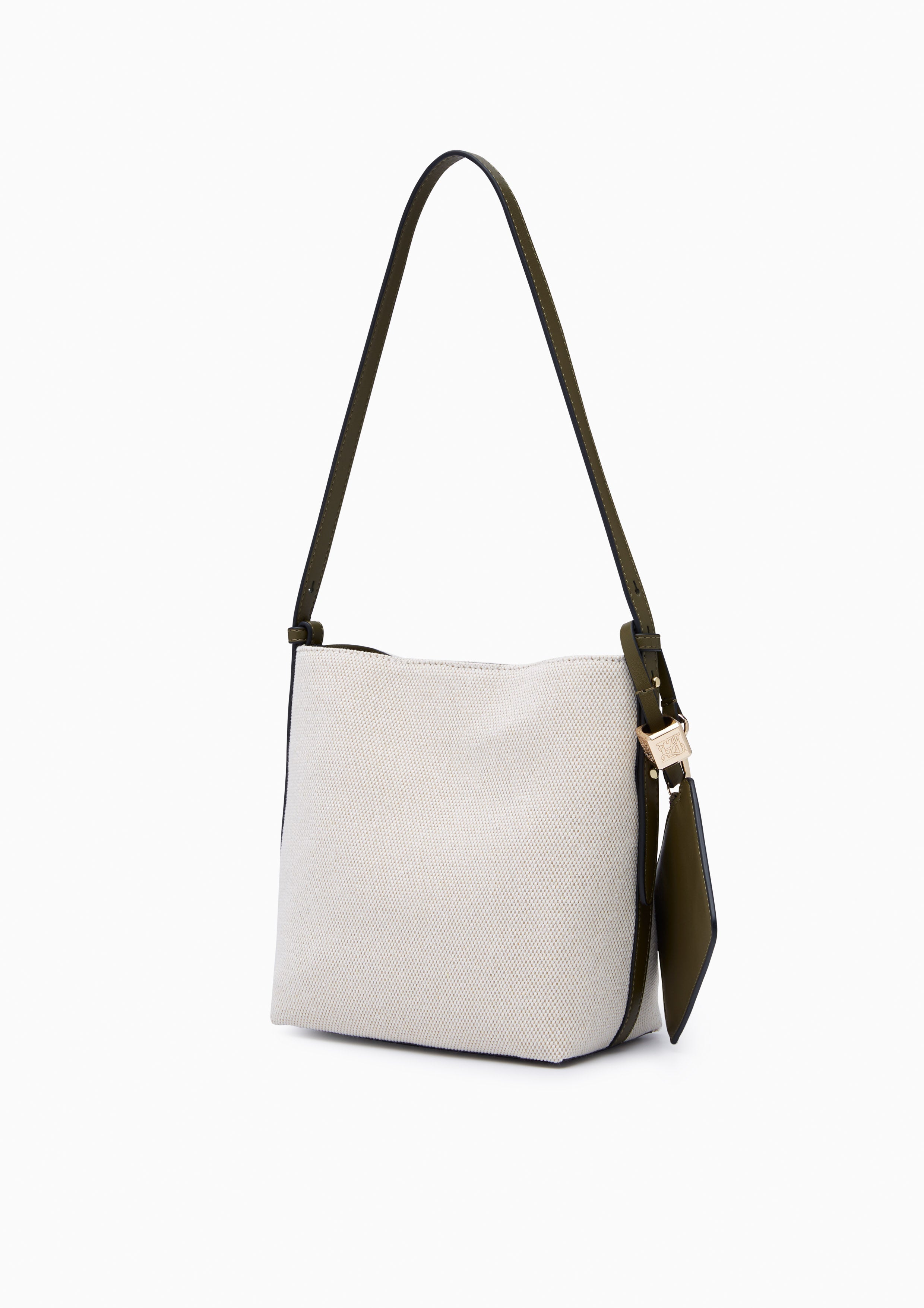 Pilar S Bucket Bag Beige