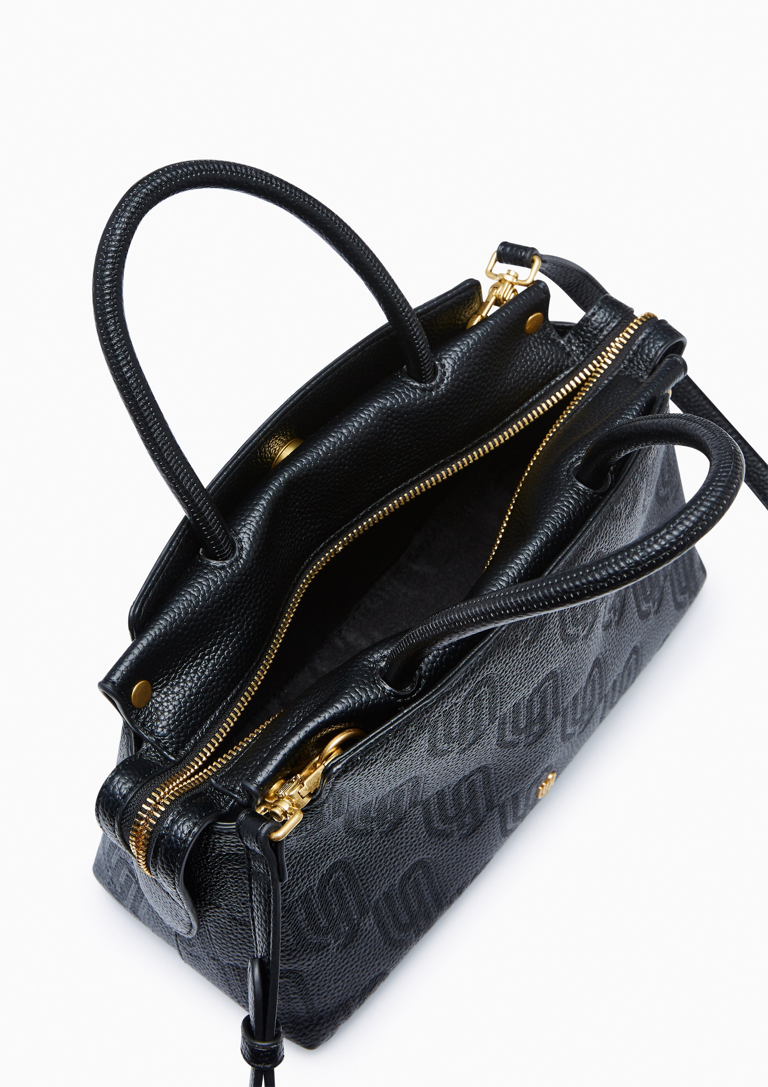 Blondie Infinite M Top Handle Bag Black