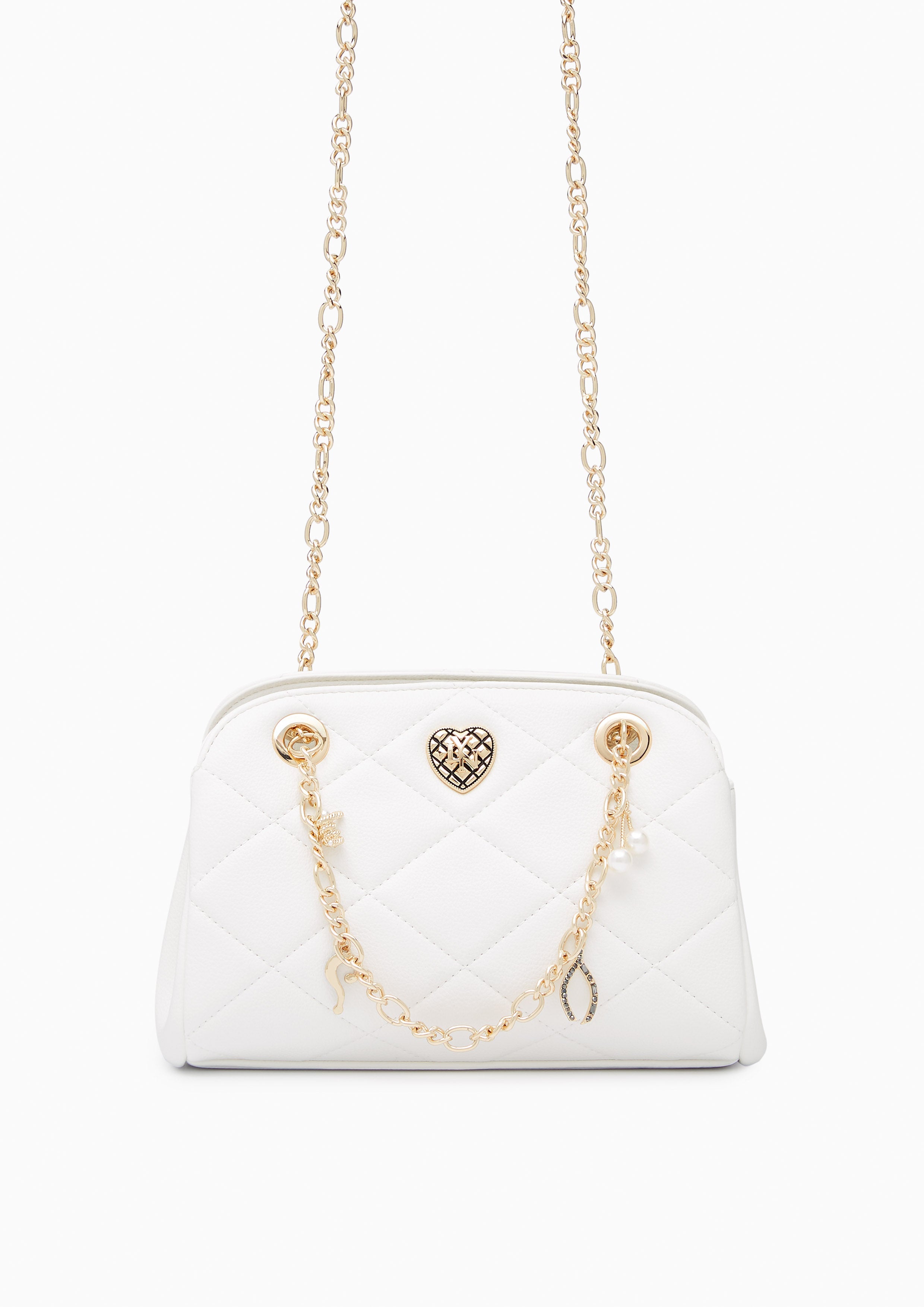 Casey Mini Shoulder Bag White