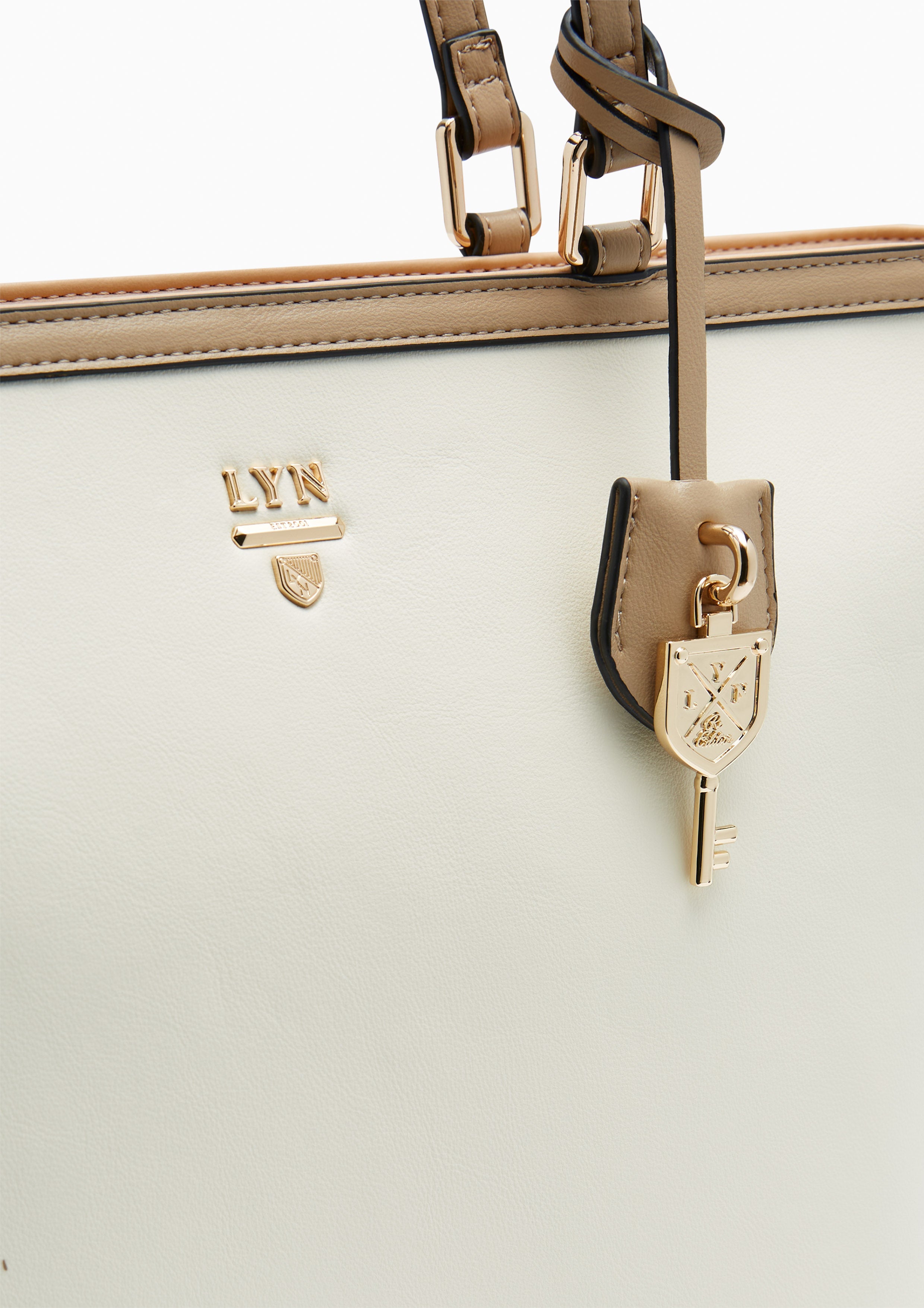 Re-Edit Mustang L Tote Bag Ivory