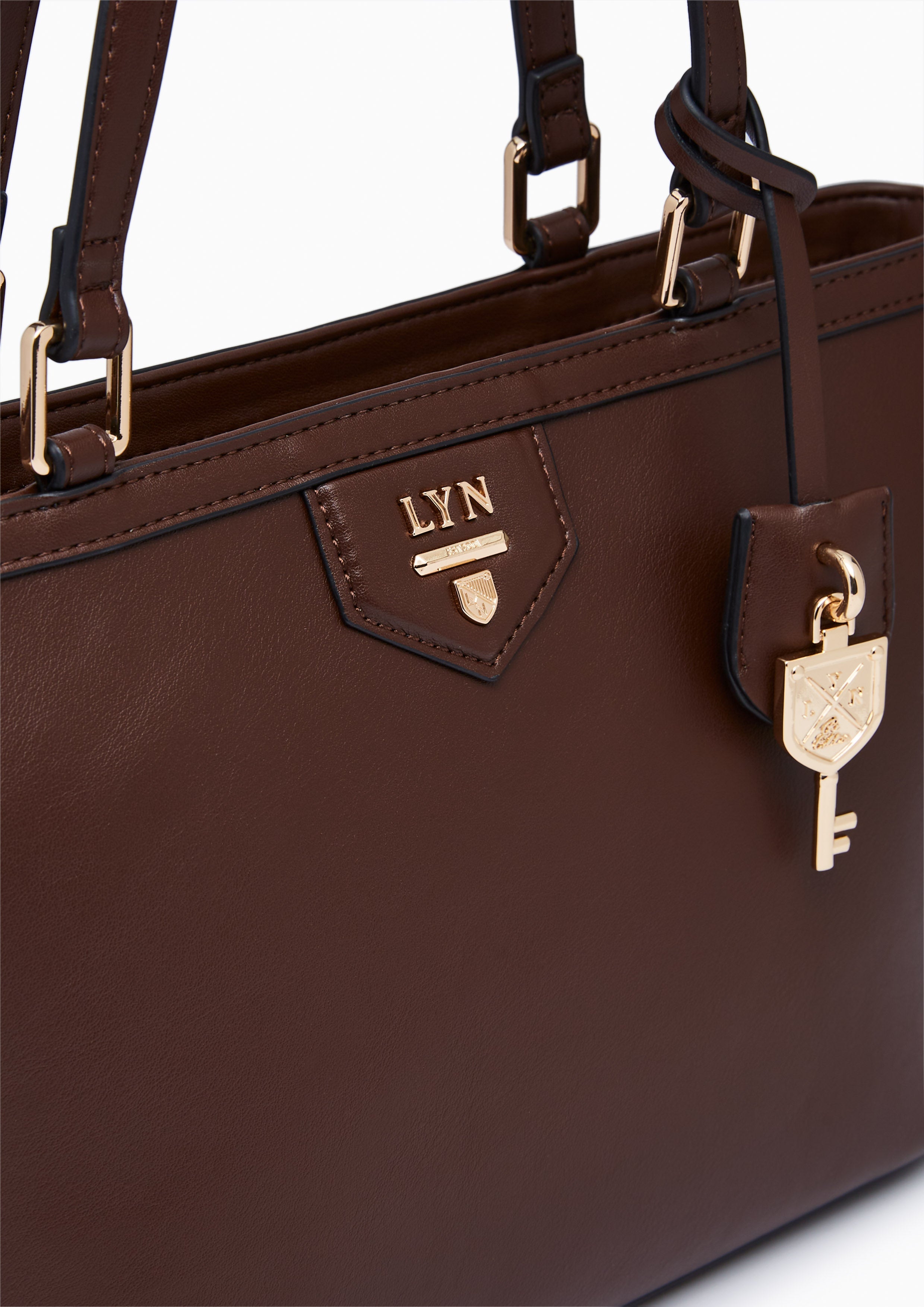 Re-Edit Mustang M Tote Bag Dark Brown
